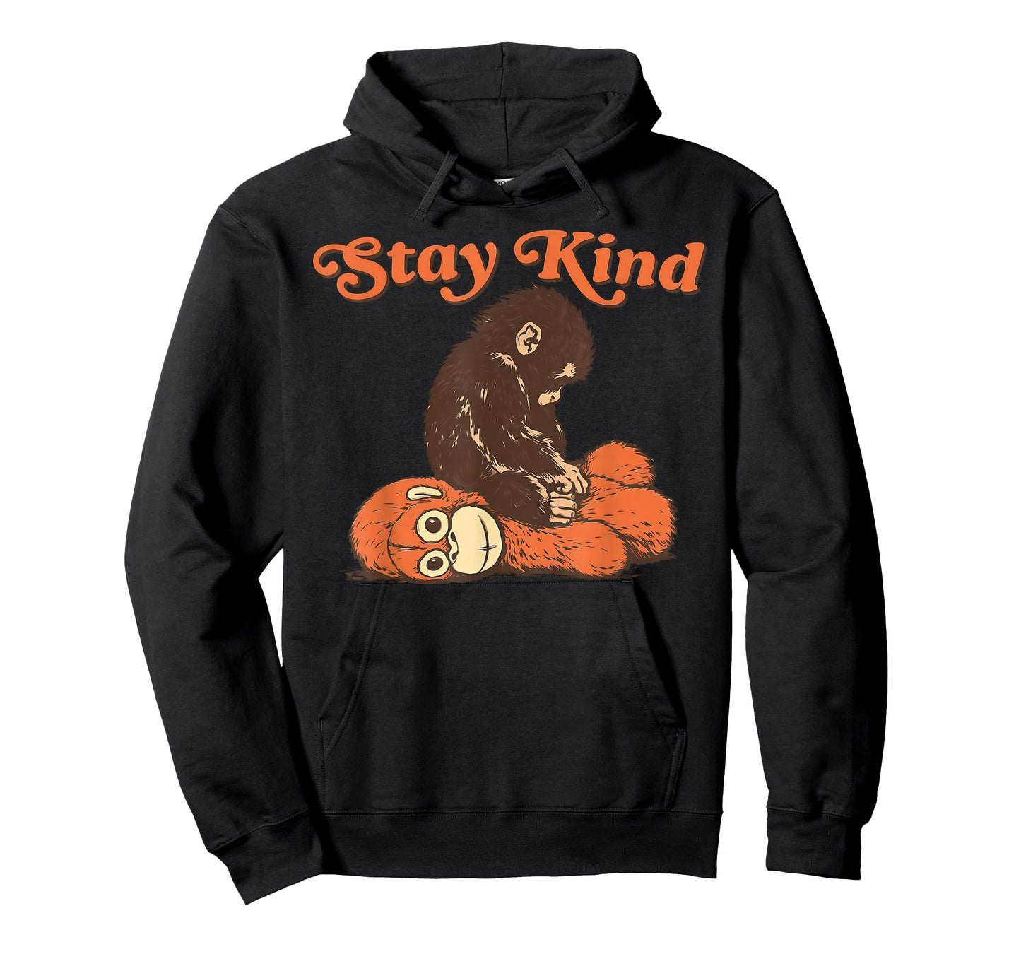 Stay Kind Baby Monkey Punch Plush Men Women Kids T-Shirt