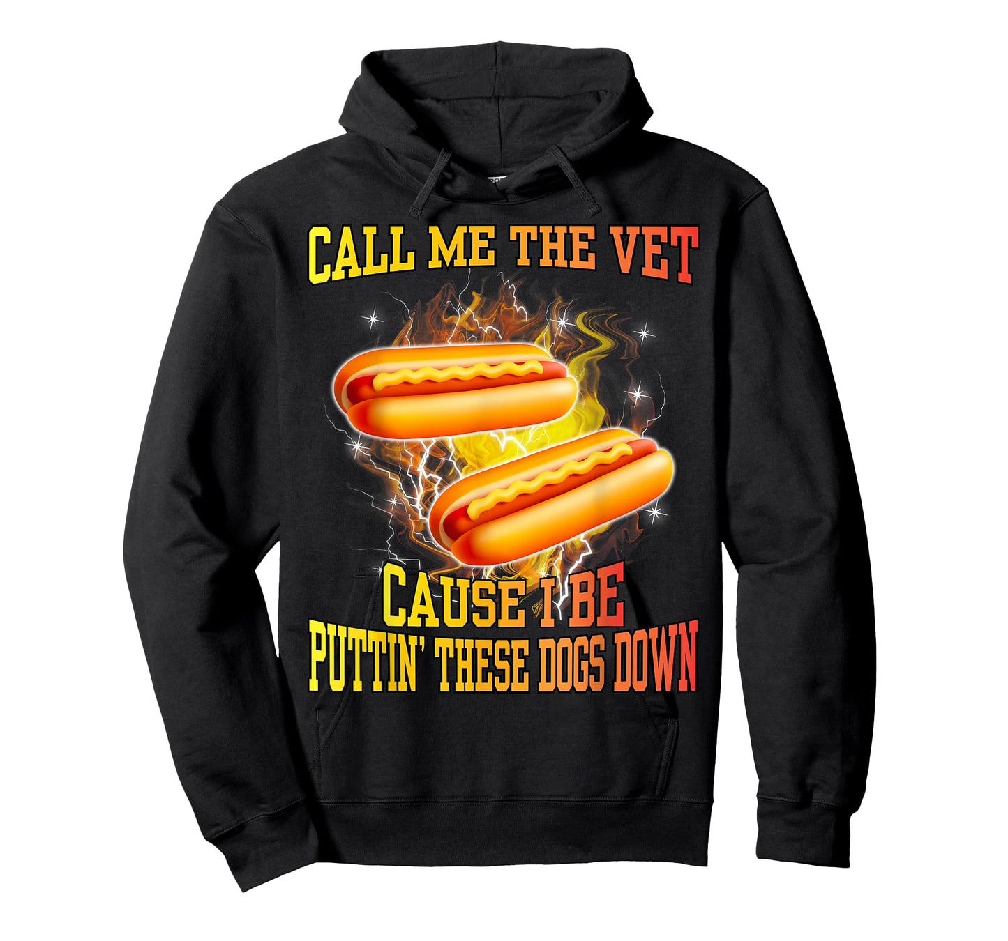 Call Me The Vet Cause I Be Puttin' These Dogs Down Funny Men T-Shirt