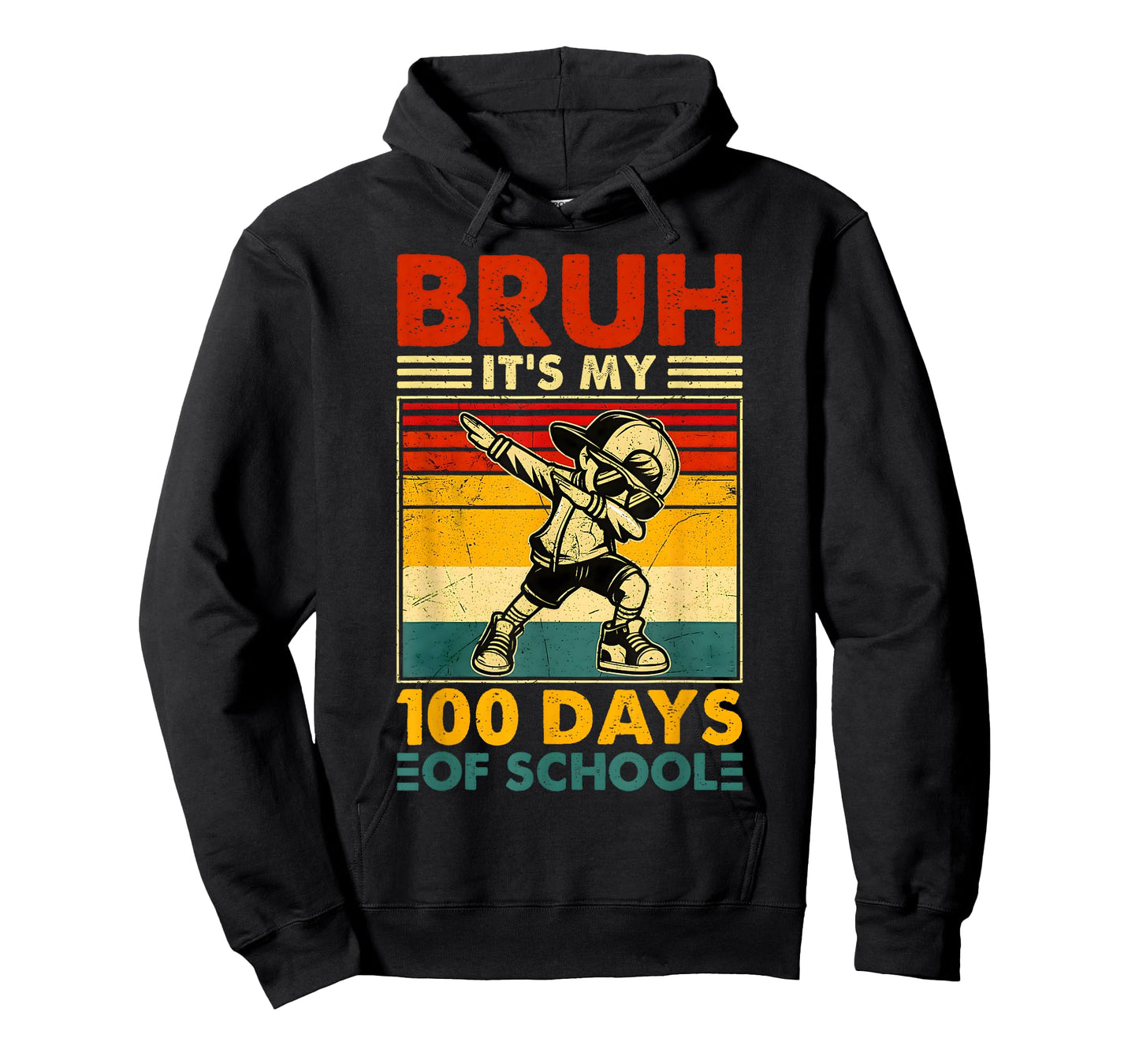 Bruh It's My 100th Day of School Boys | 100 Days of School T-Shirt