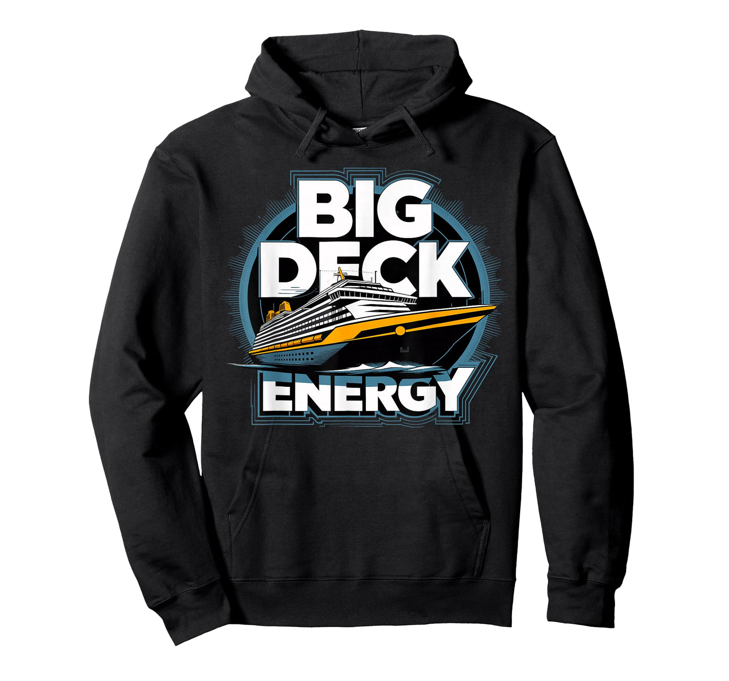 Big Deck Energy Cruise Ship Vacation T-Shirt