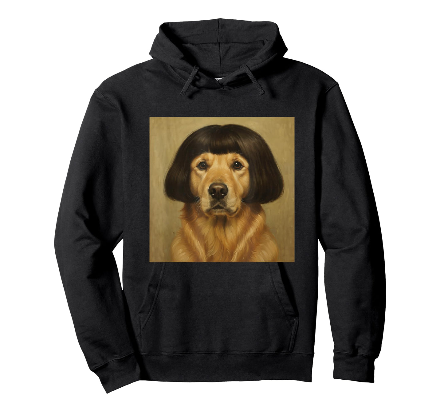 Funny Golden Retriever Bob Haircut Dog Meme Men Women Kids T-Shirt