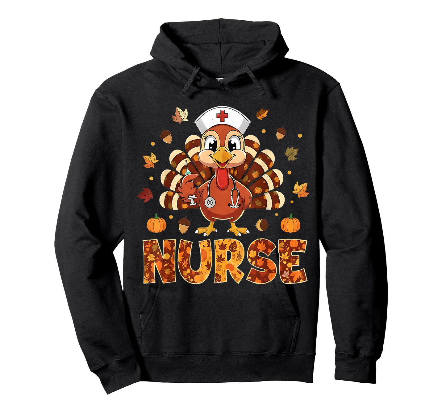 Thankful for My Patients Nurse Turkey Thanksgiving Women T-Shirt