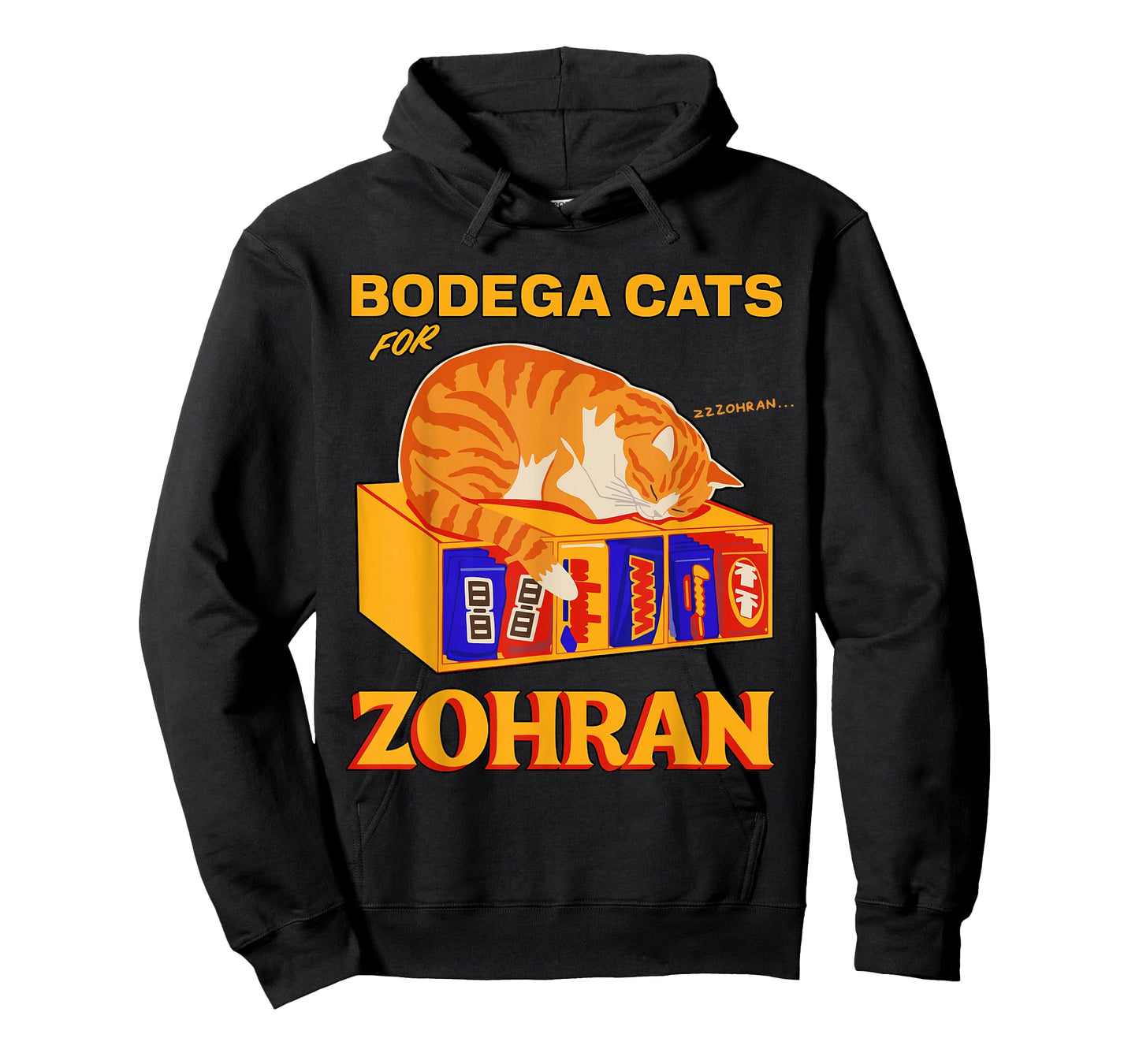 Bodega Cats for Zohran Mamdani Funny Democrat T-Shirt