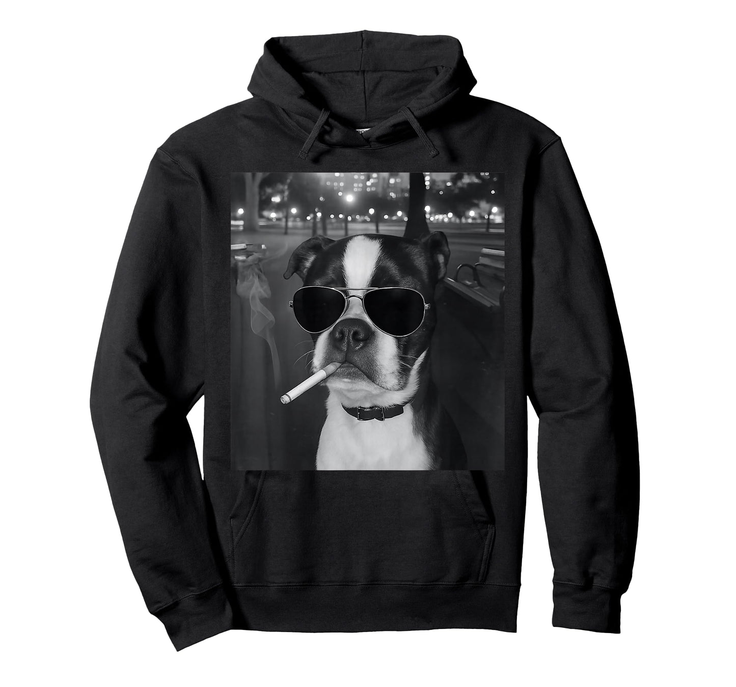 Funny Smoking Dog Meme Cigarette Gen Z Meme Dog Lover T-Shirt