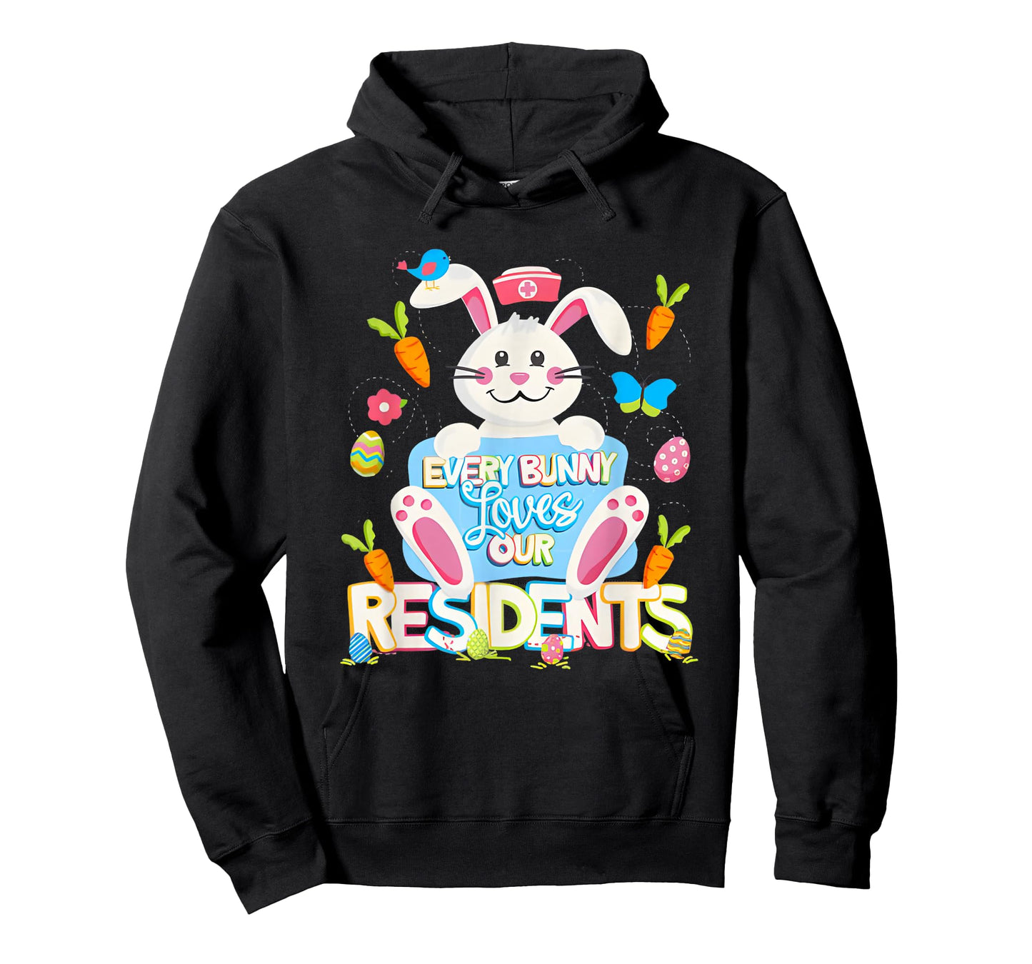 Every Bunny Loves Our Residents Easter Bunny Caregivers T-Shirt