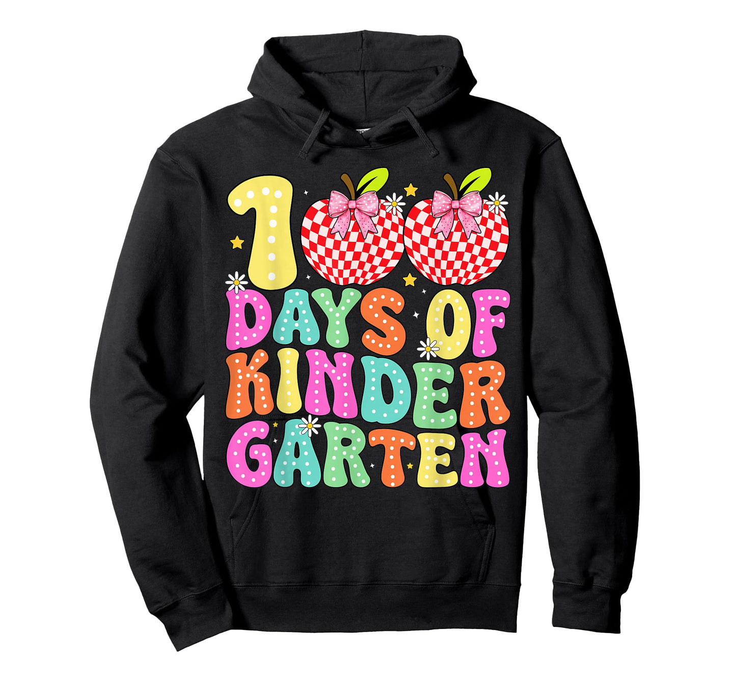 100 Days of Kindergarten Girls Teacher 100th Day of School T-Shirt