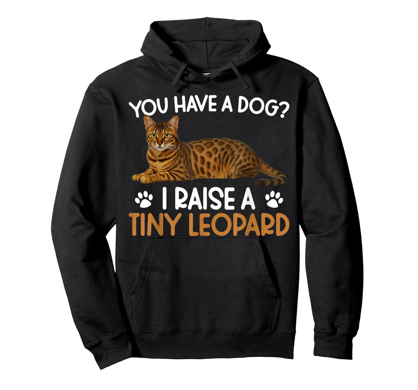 I Raise A Tiny Leopard Bengal Cat Owner Bengal Cat Lover T-Shirt