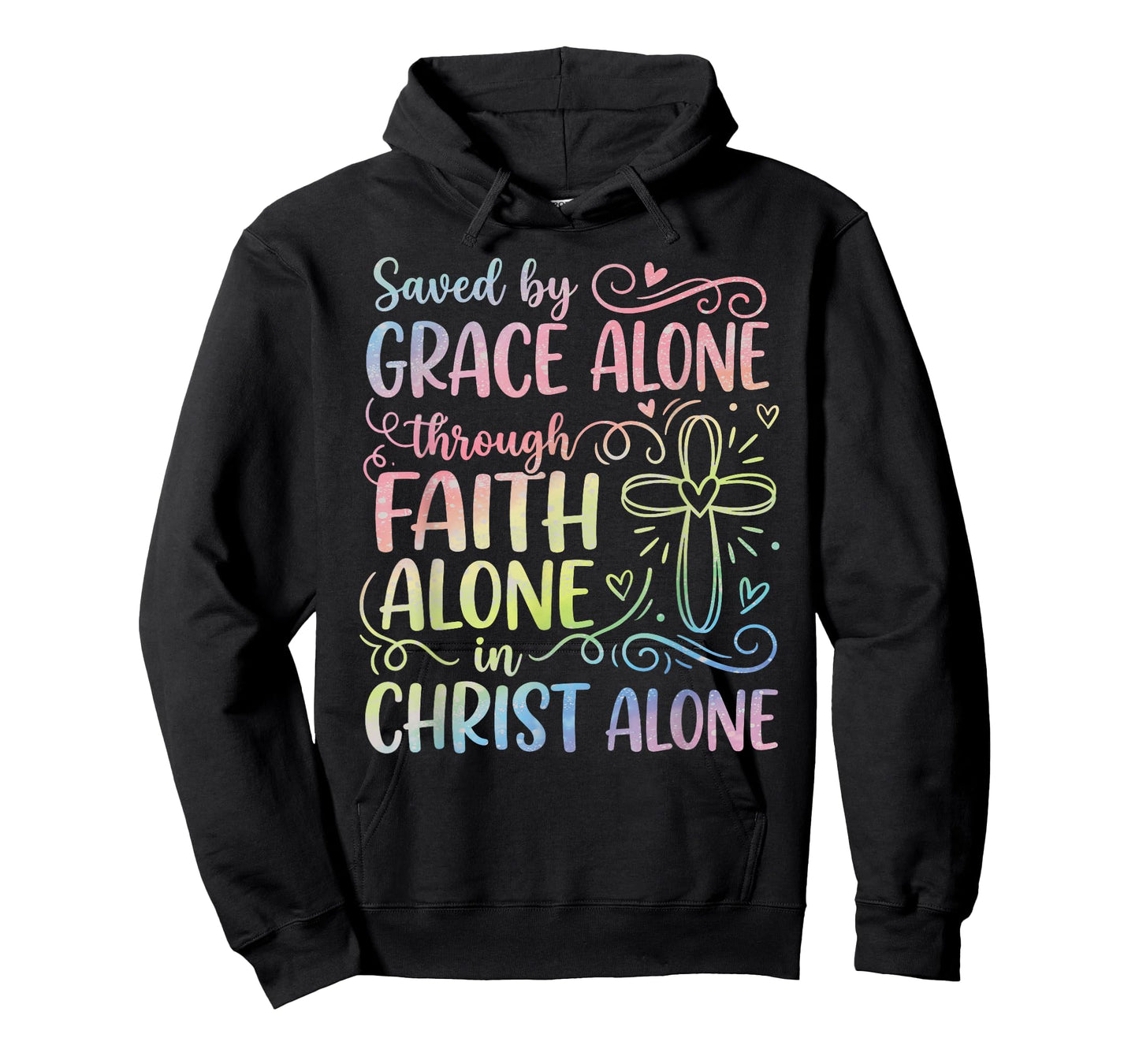 Saved by Grace Alone Solas for Christian Women T-Shirt