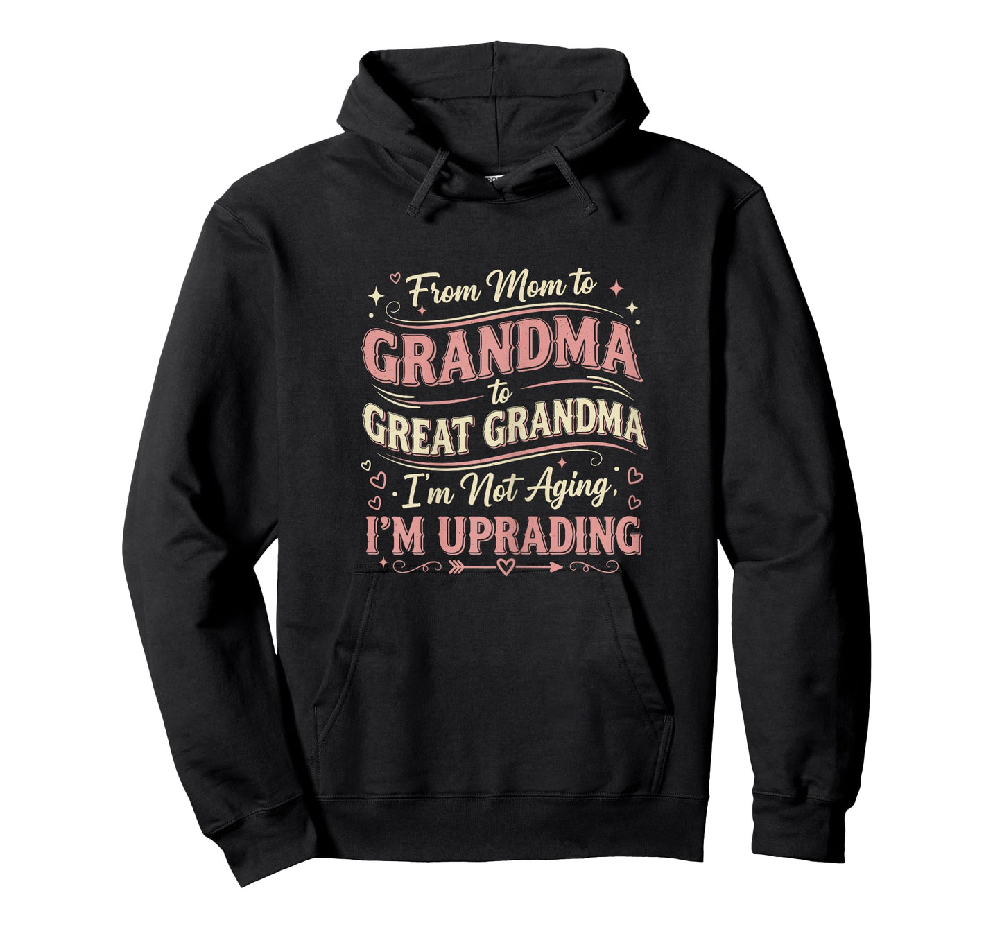 Promoted to Great Grandmother First Time Great Grandma T-Shirt