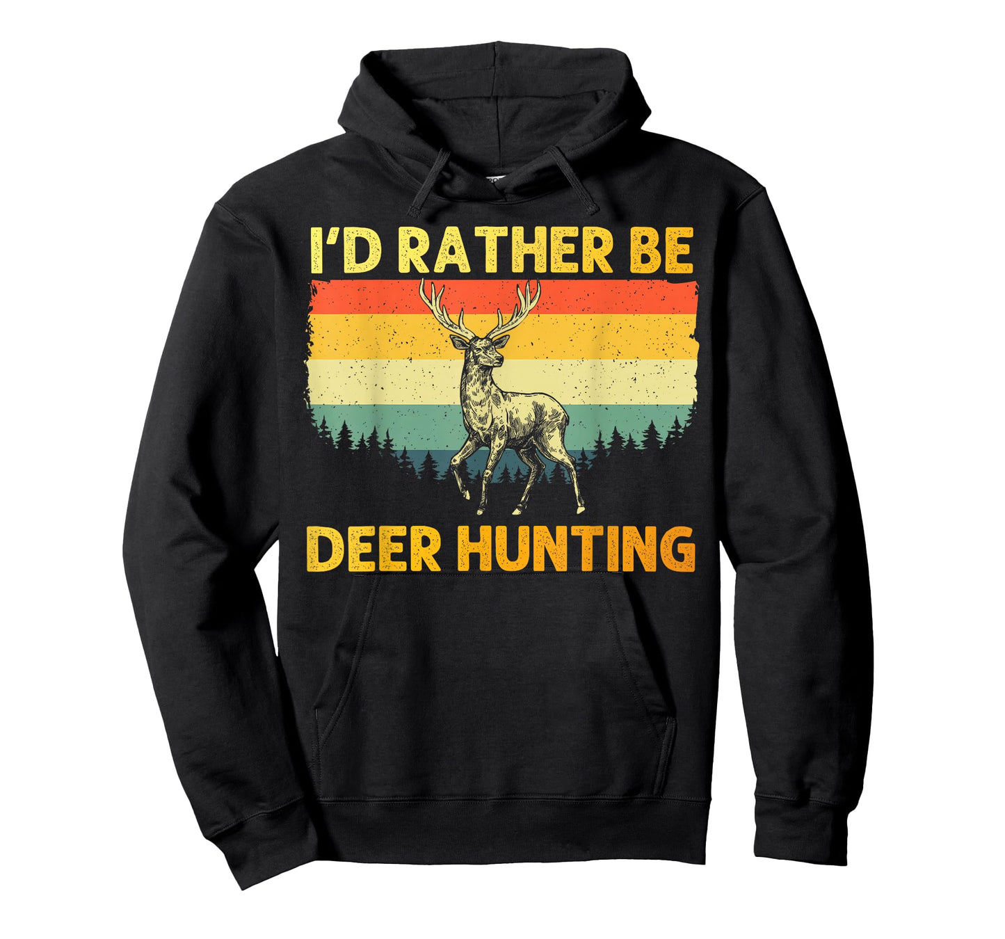 Deer Hunting Art for Men Women Wildlife Hunter Deer Hunting T-Shirt