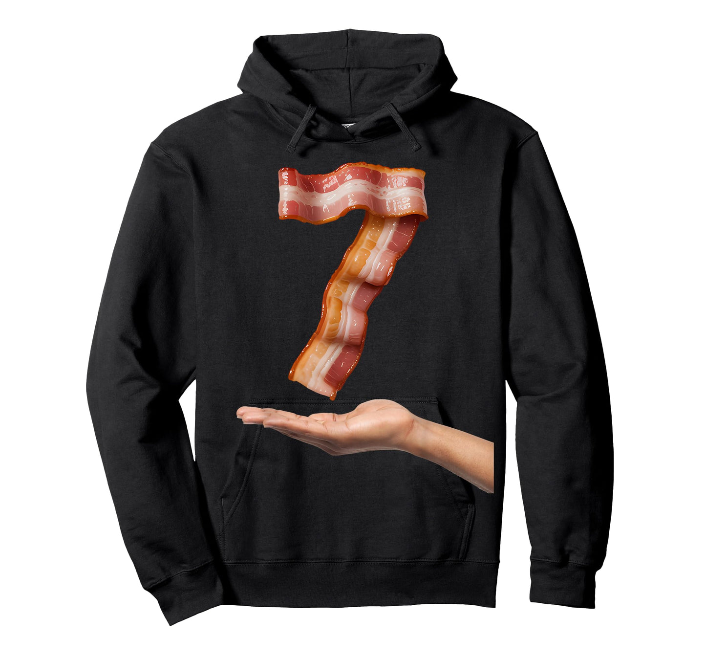 Number 7 Matching 67 Meme Breakfast Bacon T-Shirt