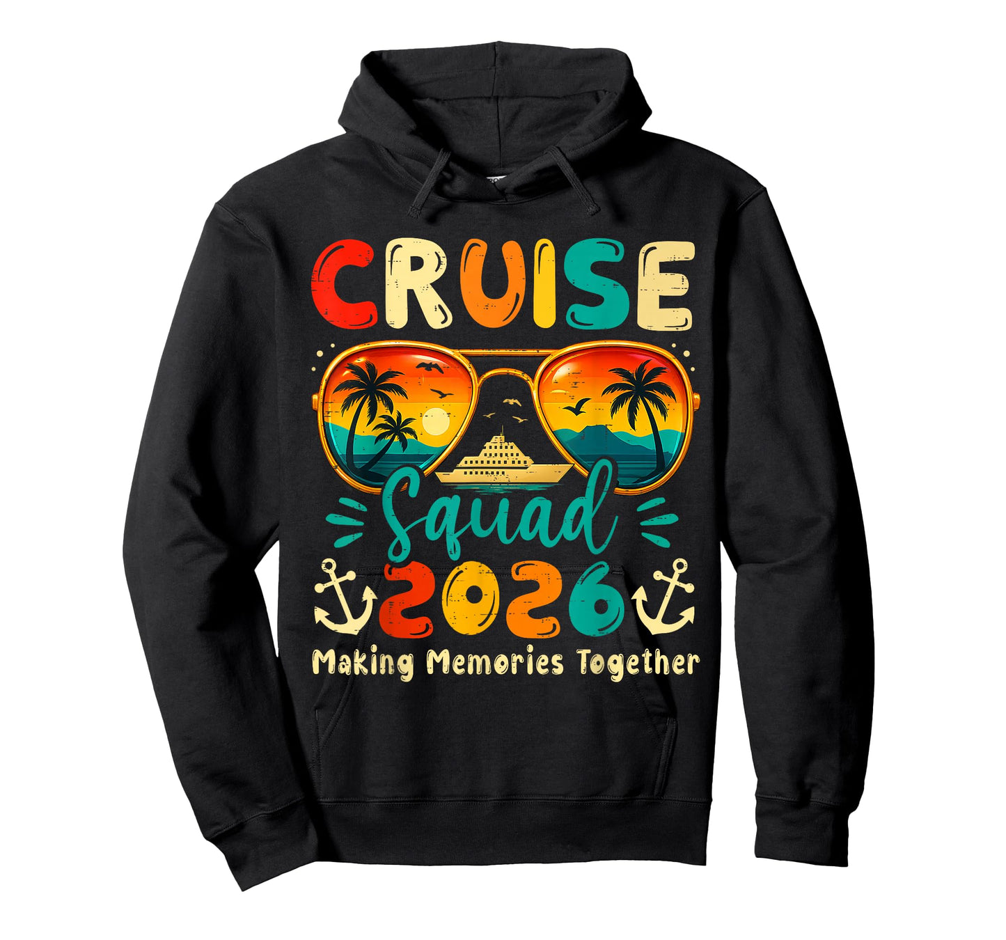 Cruise Squad 2026 Family Group Matching Summer Vacation T-Shirt