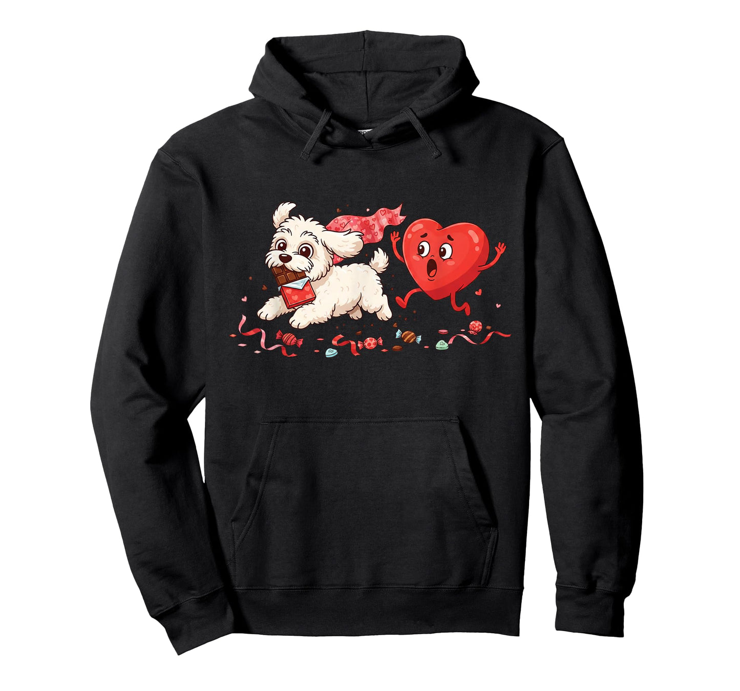 Funny Havanese Heart Valentine Dog Womens Mens Kids T-Shirt