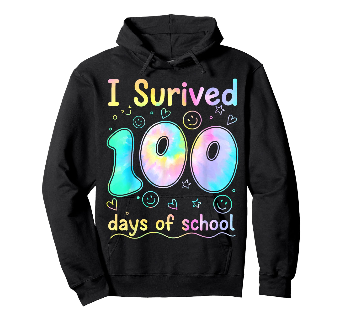 I Survived 100 Days of School Students Teachers 100th Day T-Shirt