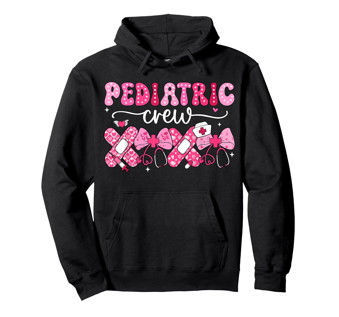 Pediatric Valentines Nurse Crew PEDS Nurse Valentines Day T-Shirt
