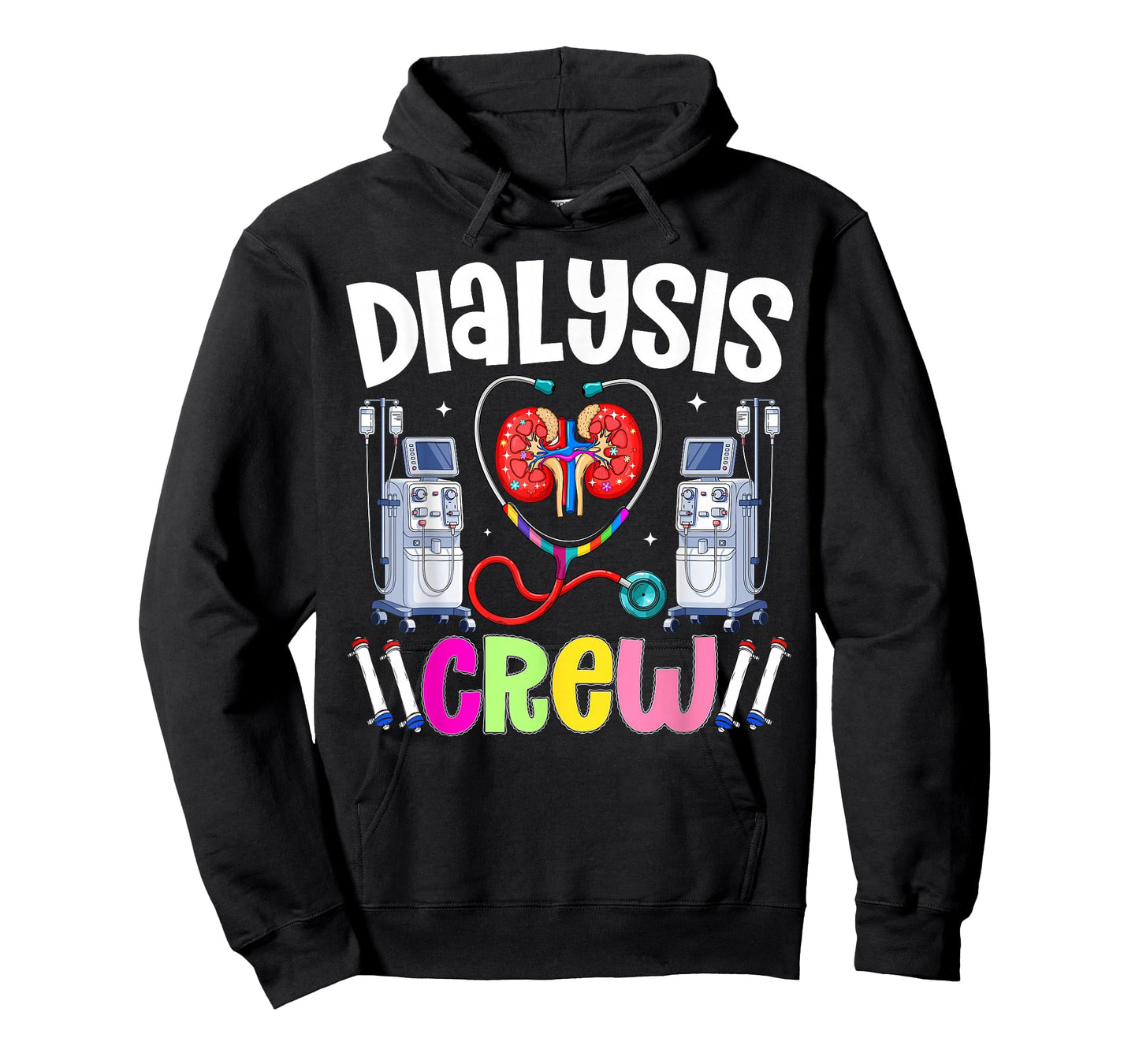 Funny Dialysis Crew Shirt Kidney Heart Nurse Nephrology Tech T-Shirt