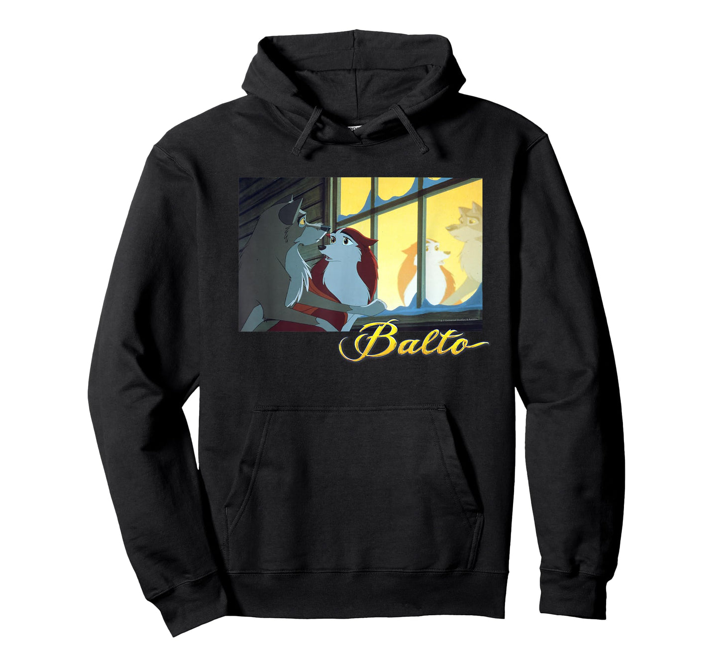 Balto and Jenna Window Scene Watching Over Rosy T-Shirt