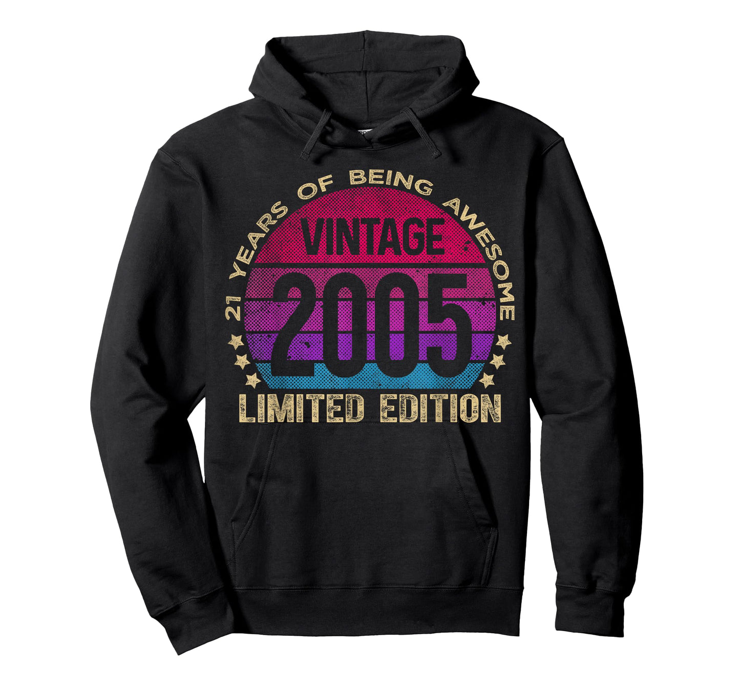 21 Year Old Gifts Vintage 2005 Limited Edition 21st Birthday T-Shirt