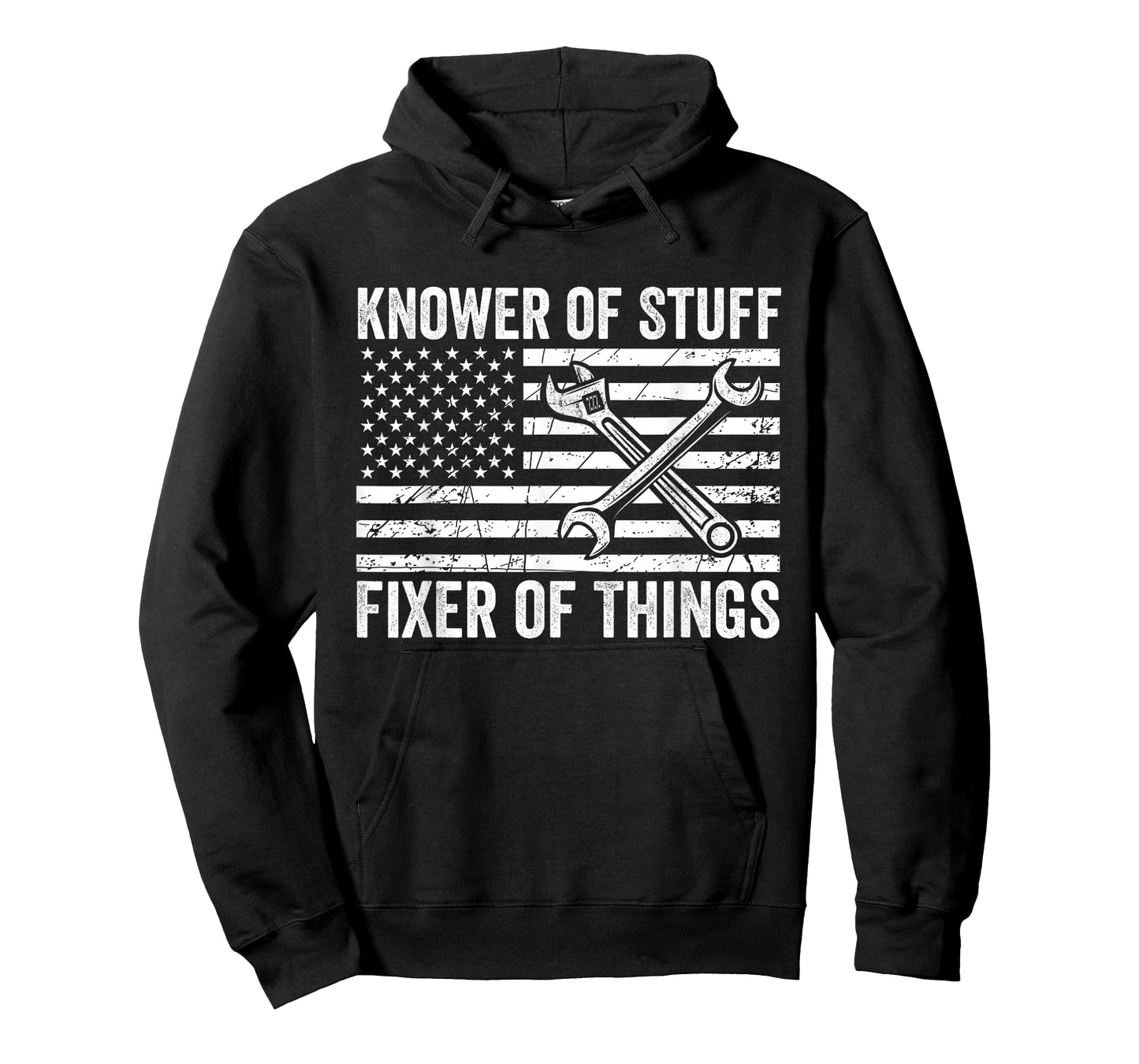 Knower of Stuff Fixer of Things Men Mechanic Dad Fathers Day T-Shirt