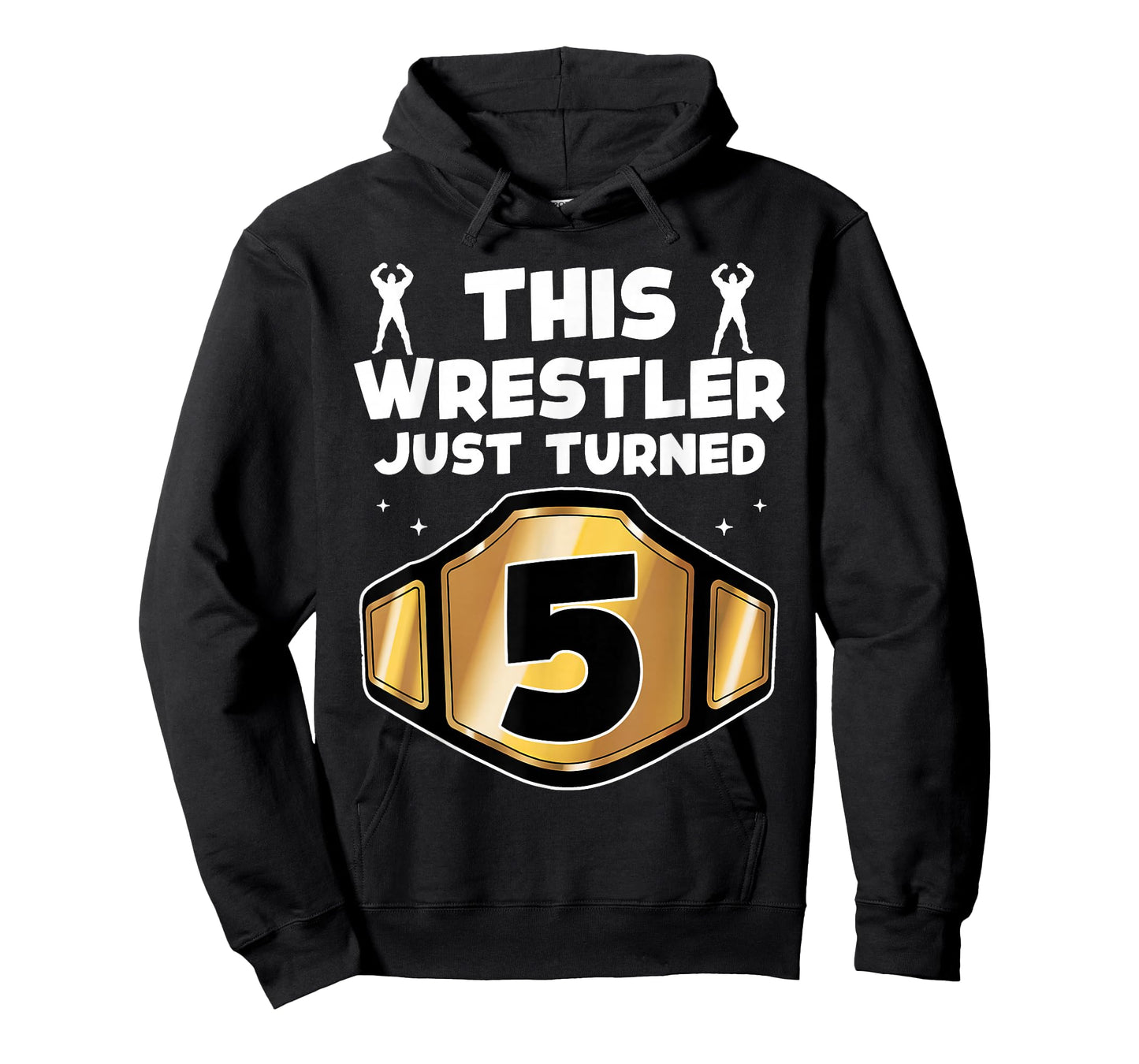 5th Wrestling Birthday This Wrestler Just Turned Five 5 Boys T-Shirt