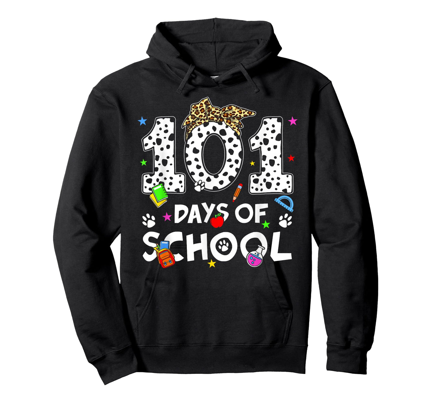 Happy 101 Days School Cute Dog 100 Days Smarter Student Kids T-Shirt