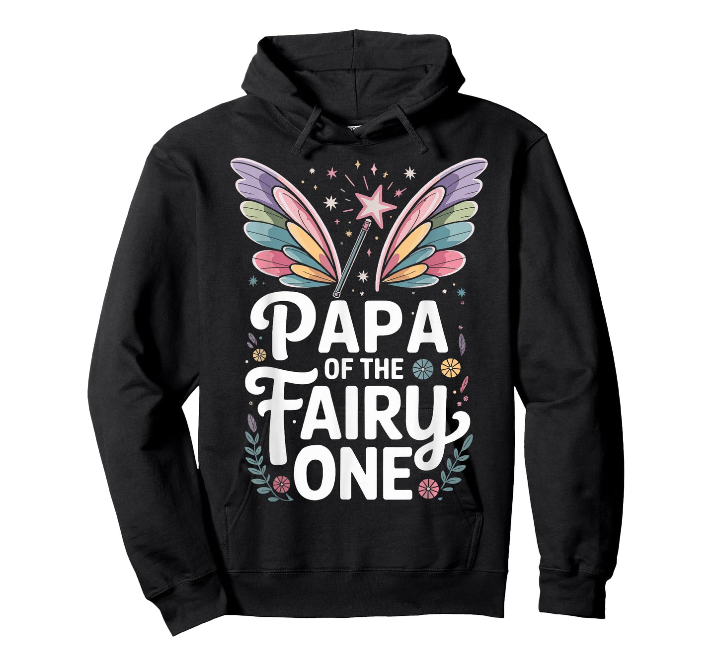 Papa of The Fairy One Family Birthday T-Shirt