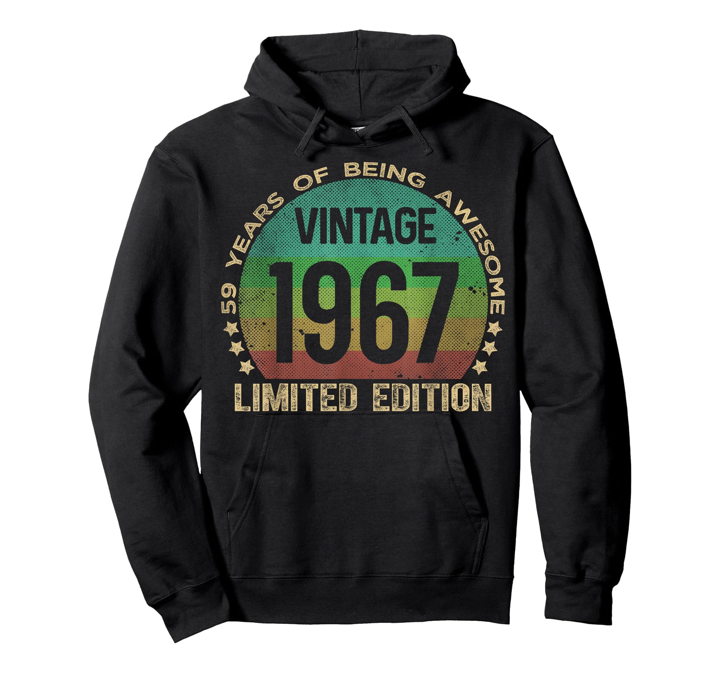 59 Year Old Gifts Vintage 1967 Limited Edition 59th Birthday T-Shirt
