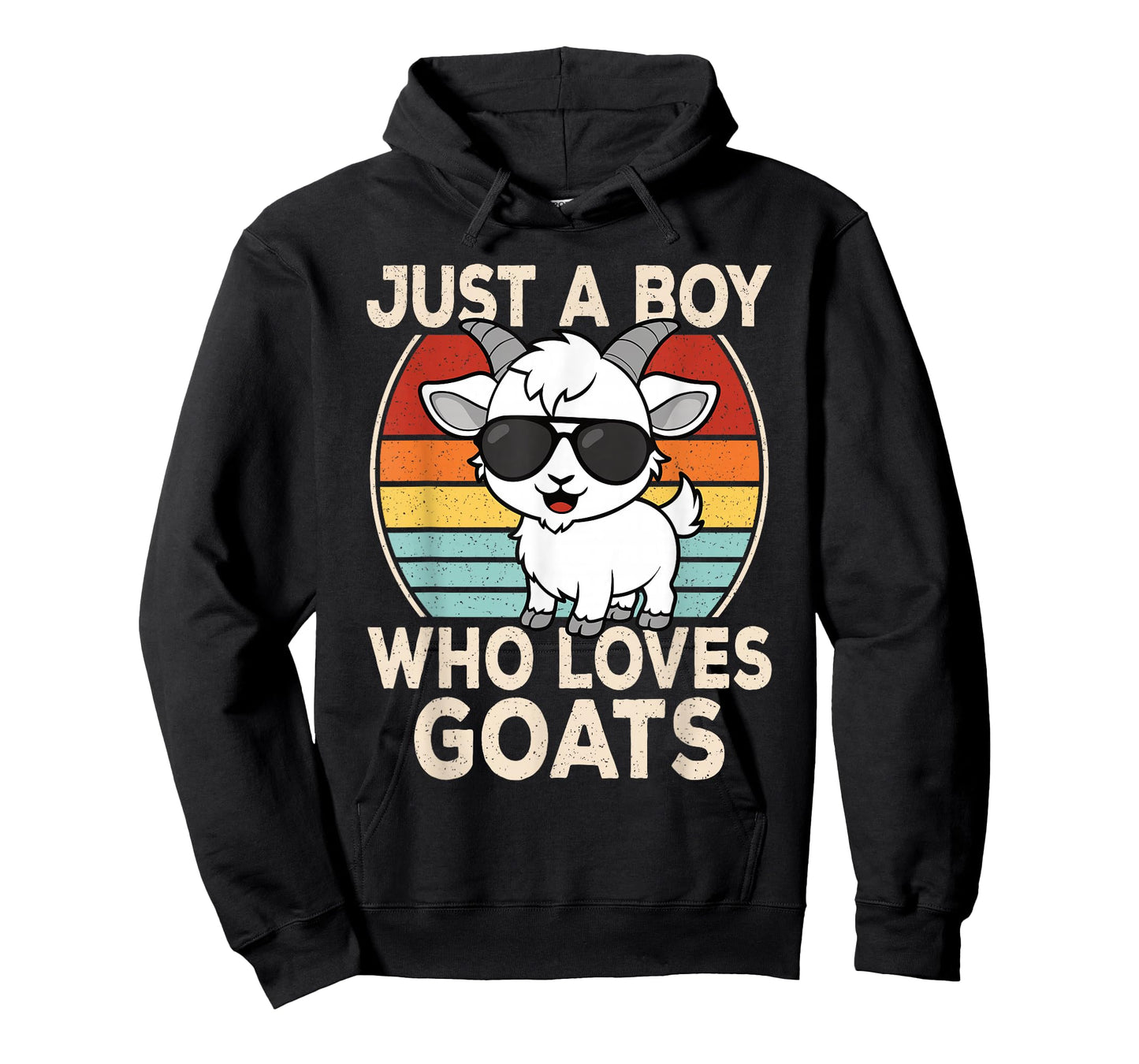 Just A Boy Who Loves Goats Goat Lover Boys Kids T-Shirt