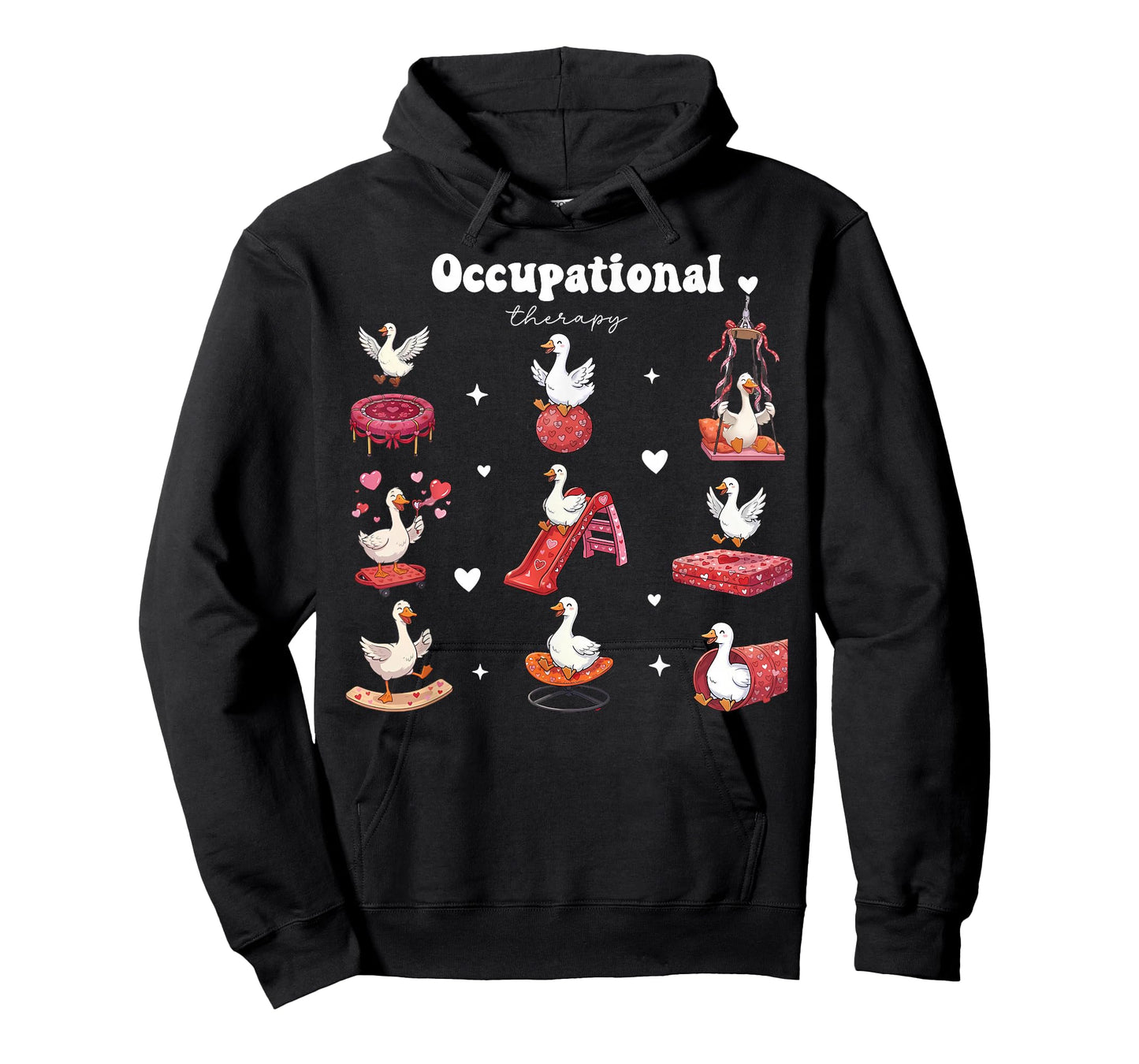 Valentines Occupational Therapy Silly Goose OT Therapist T-Shirt