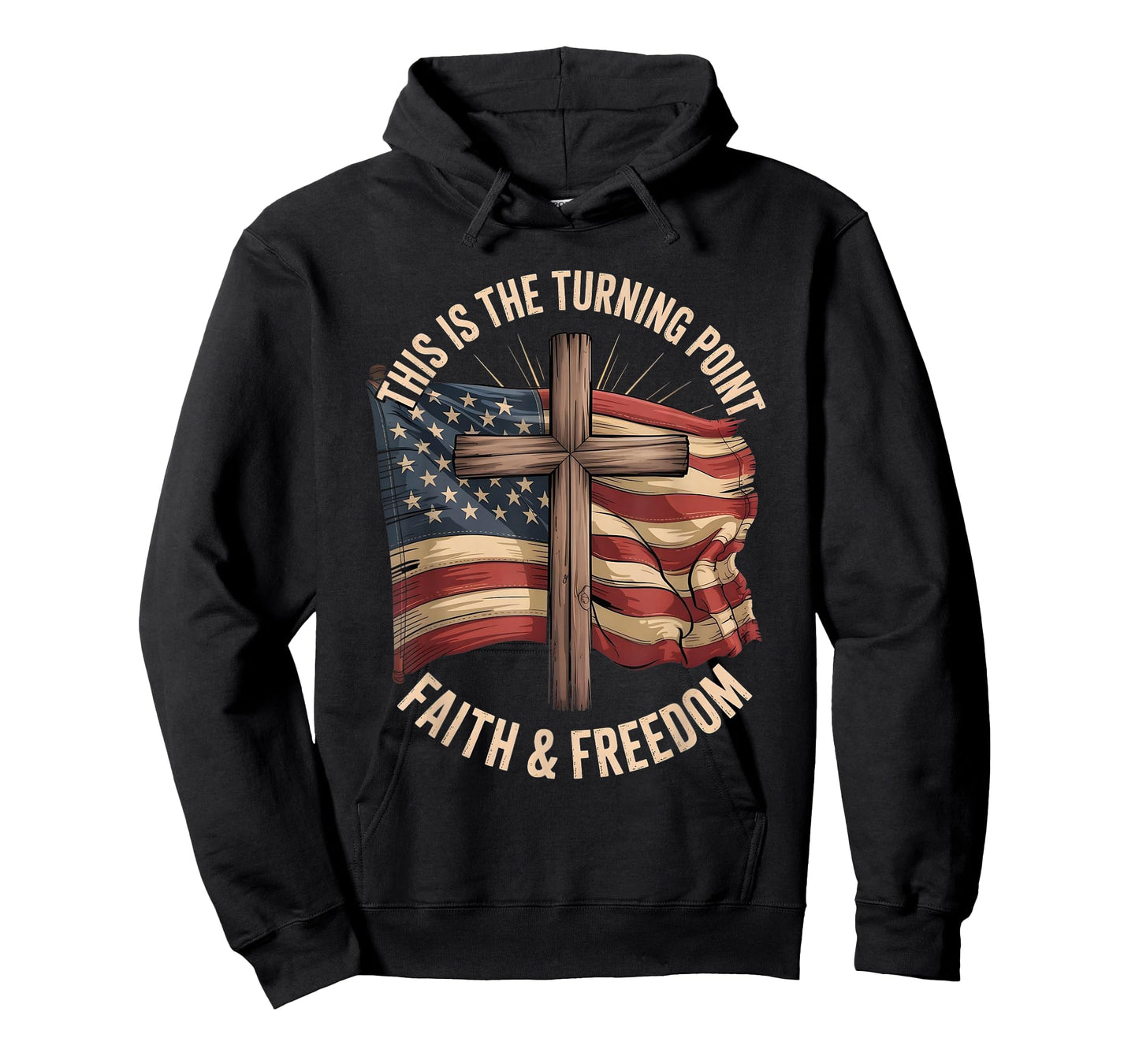 This is The Turning Point Patriotic Faith USA T-Shirt