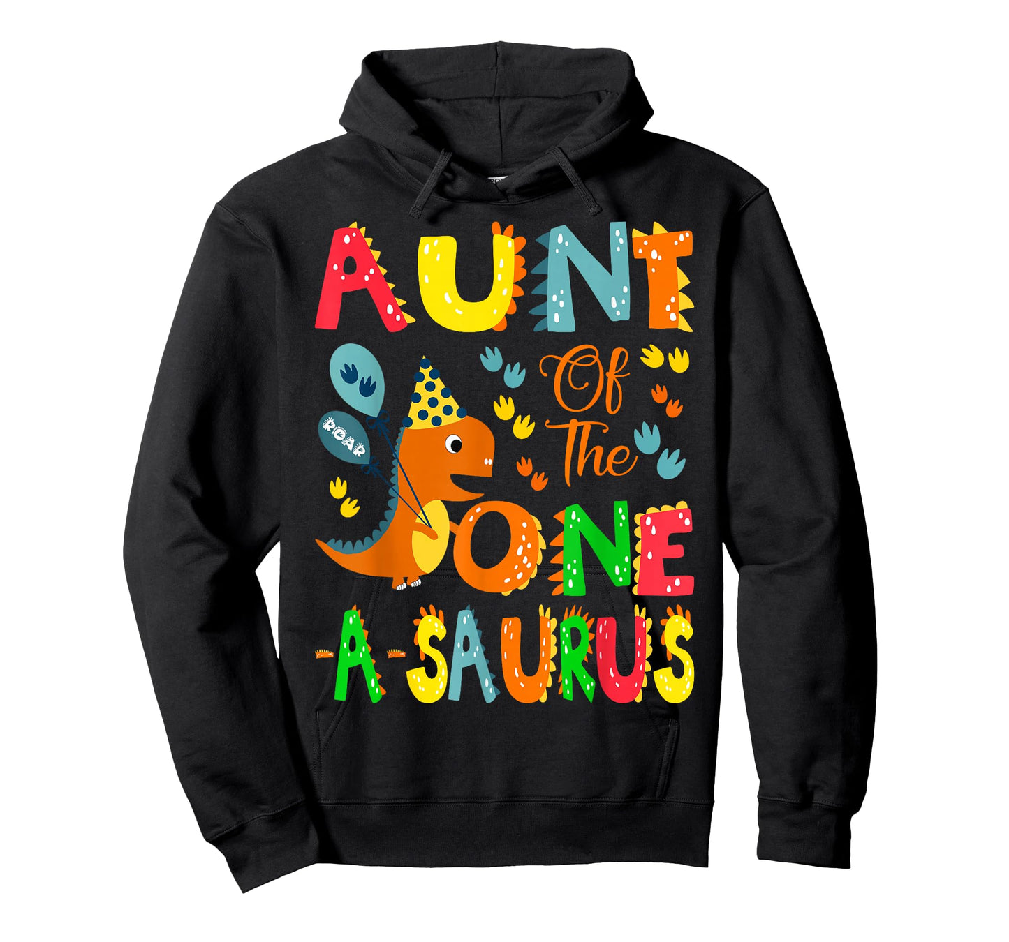 Aunt of The One-A-Saurus 1st Birthday Boy Dinosaur Lover T-Shirt