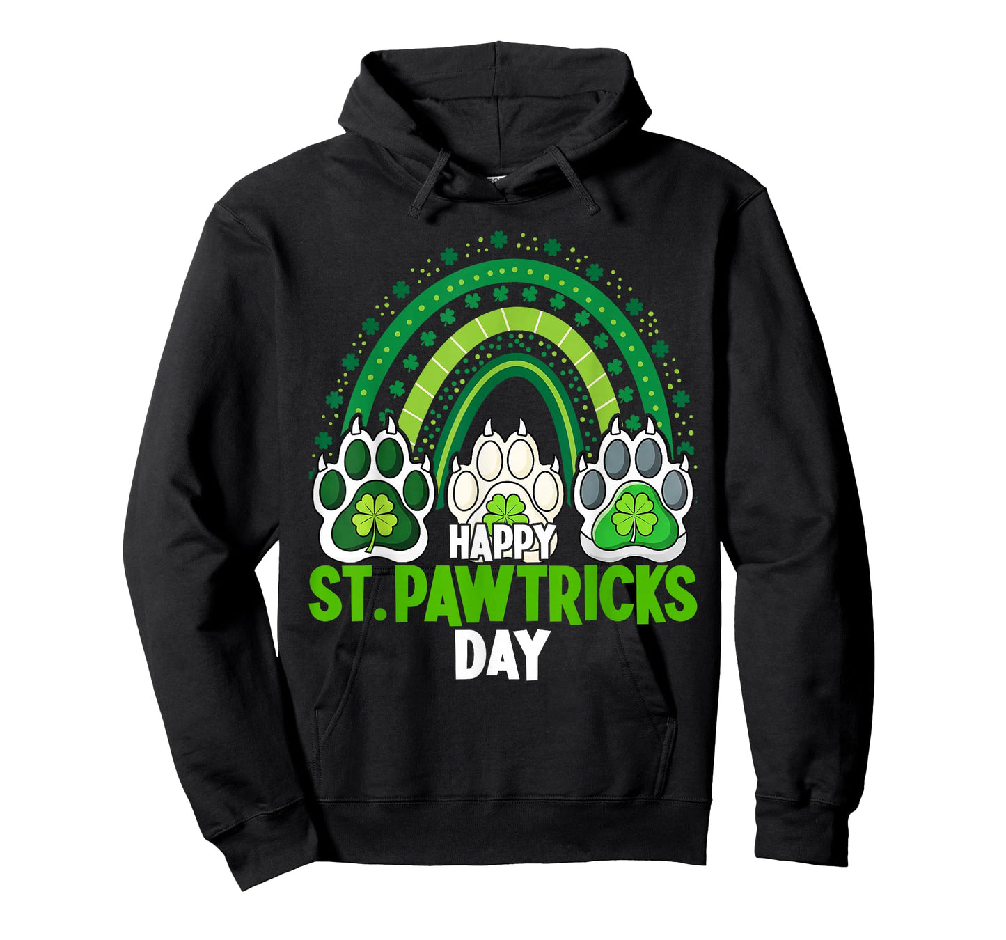 Happy Pawtricks, St Patrick's Day Cat and Dog T-Shirt