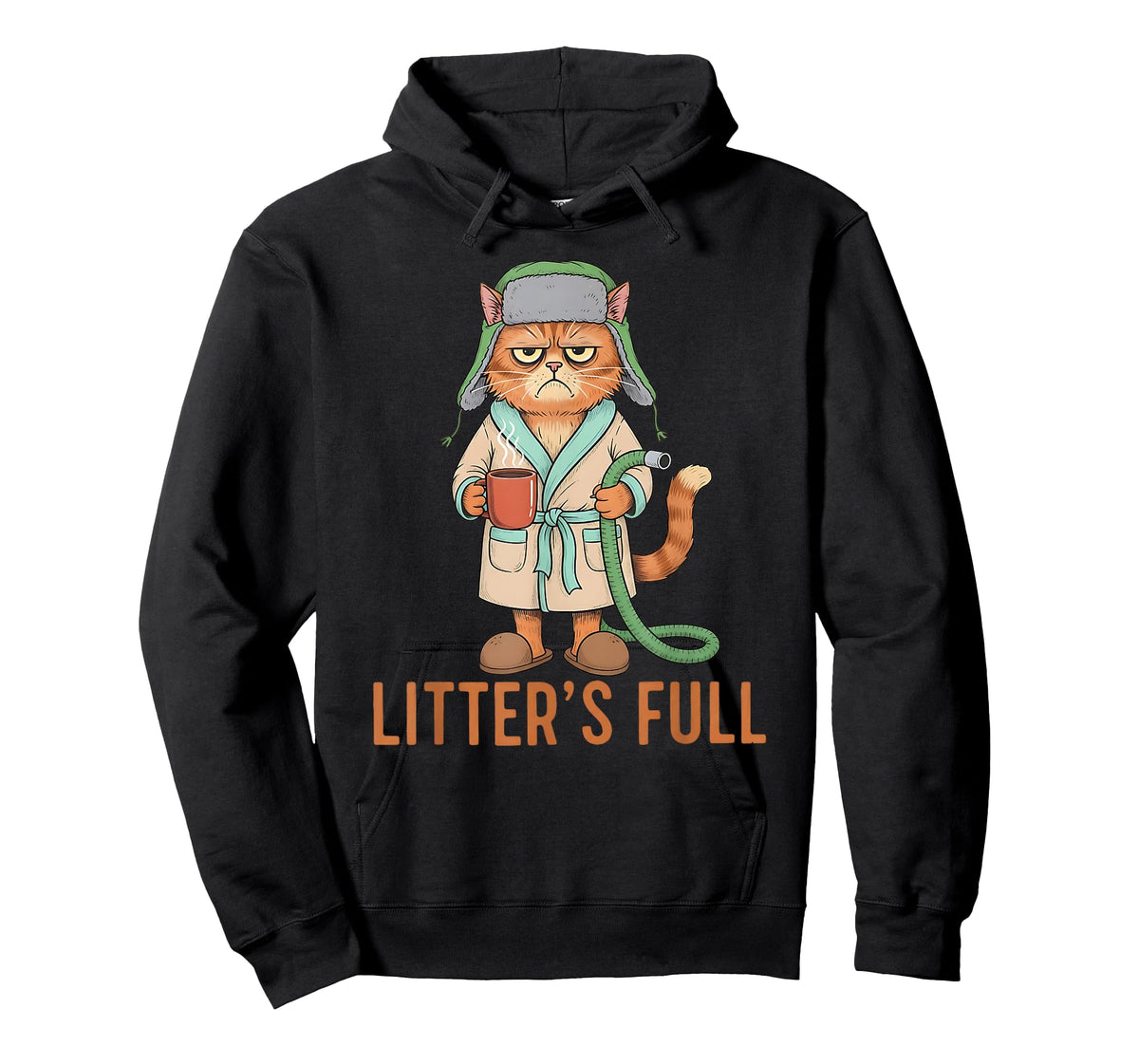 Funny Litter’s Full Cat Parody Shirt Litter’s Full T-Shirt