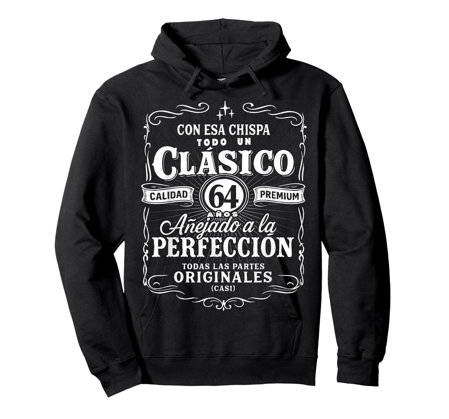 Vintage 64th Birthday Men Funny Cumpleaños 64 Spanish Gag T-Shirt