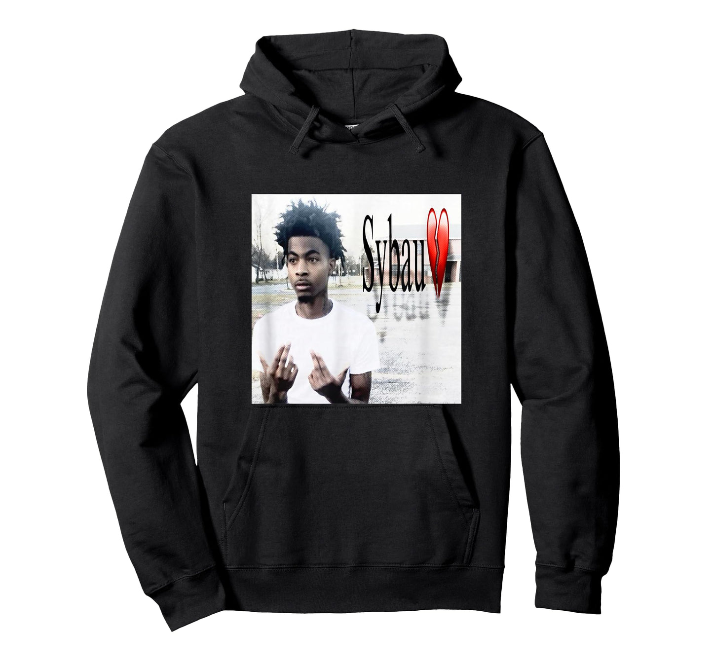 sybau Lazer dim 700 Streetwear Funny Gift Novelty Big Text T-Shirt