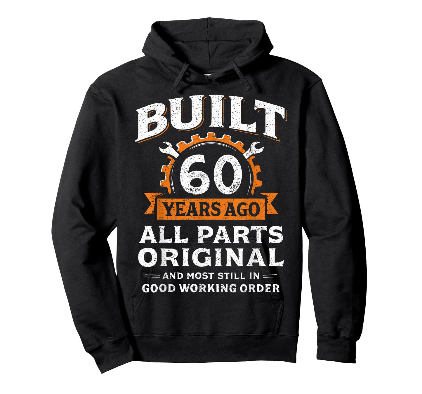 Built 60 Years Ago All Parts Original Funny 60th Birthday T-Shirt