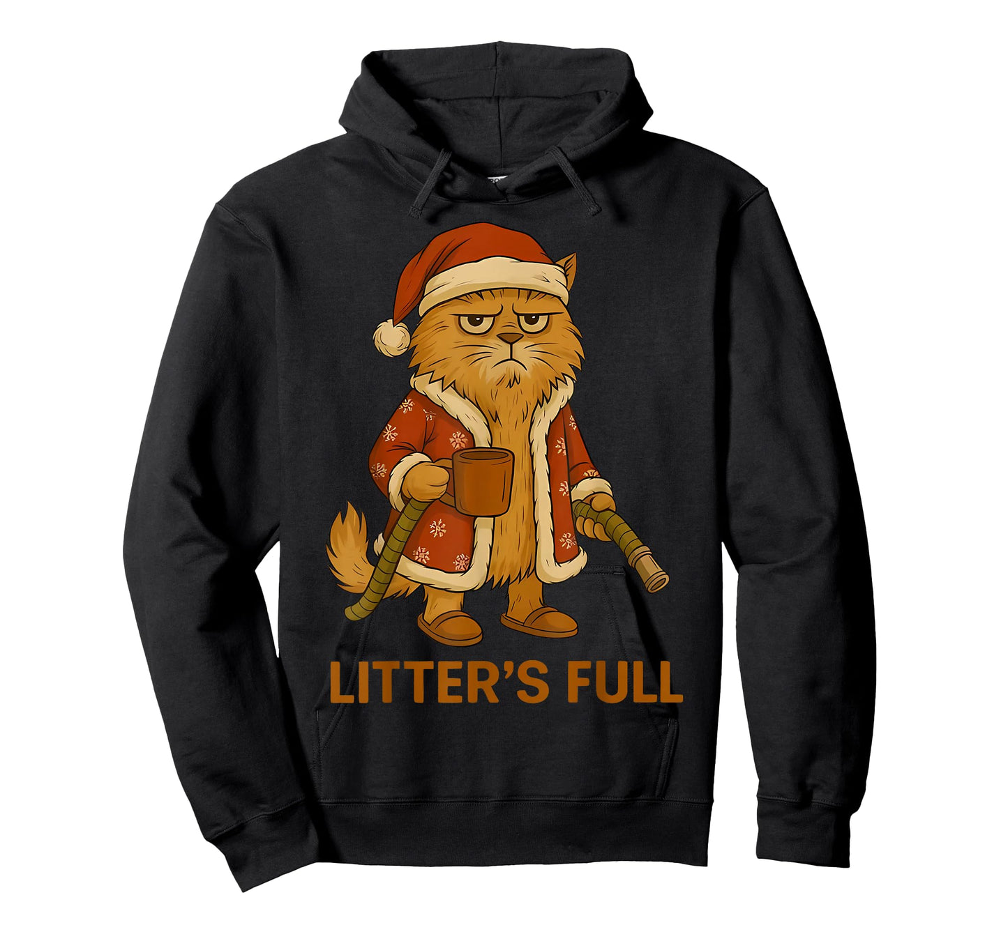 Funny Litter’s Full Cat Christmas Parody Litter’s Full T-Shirt