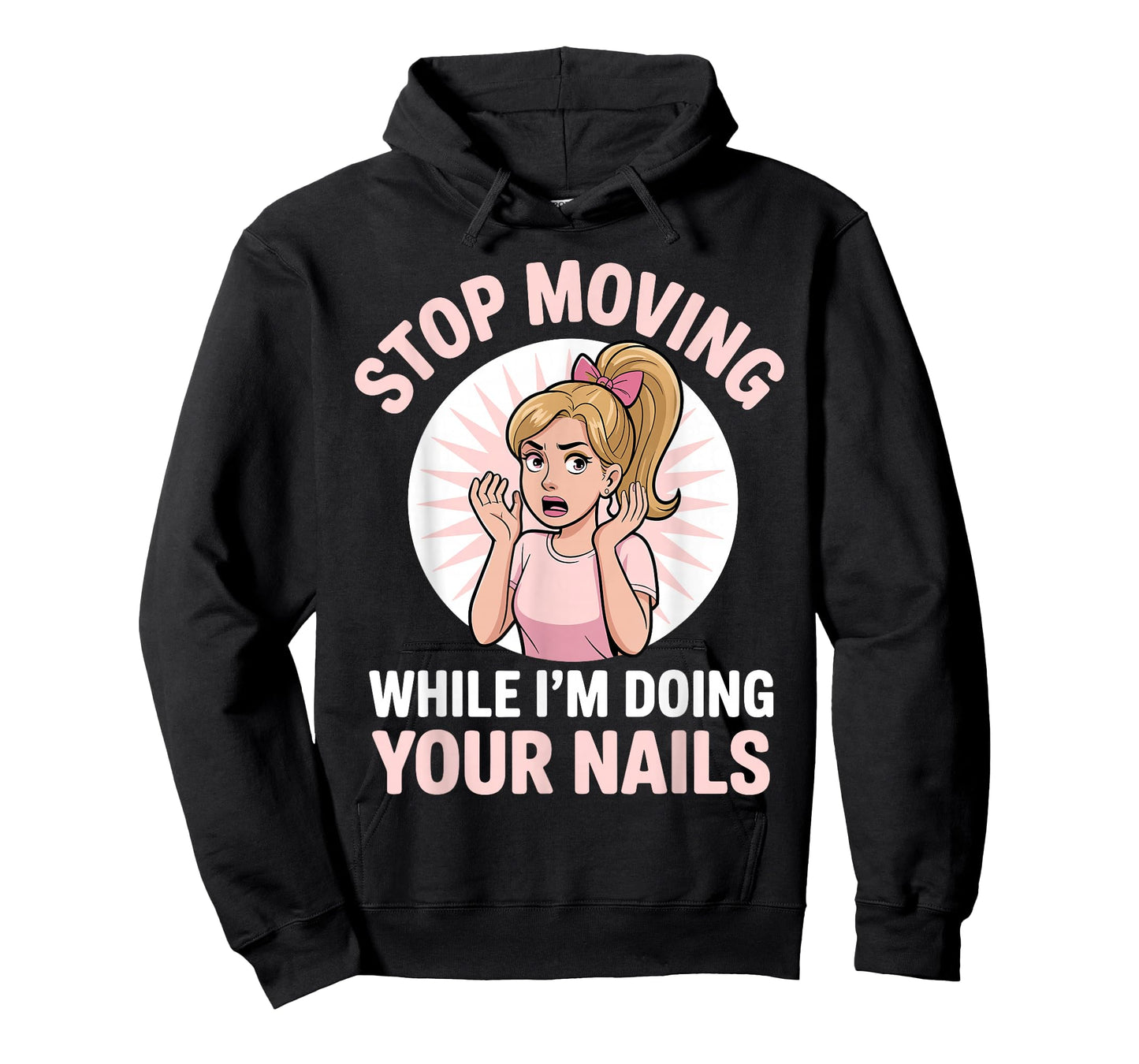 Cool Nail Tech Art for Women Girl Manicurist Nail Technician T-Shirt