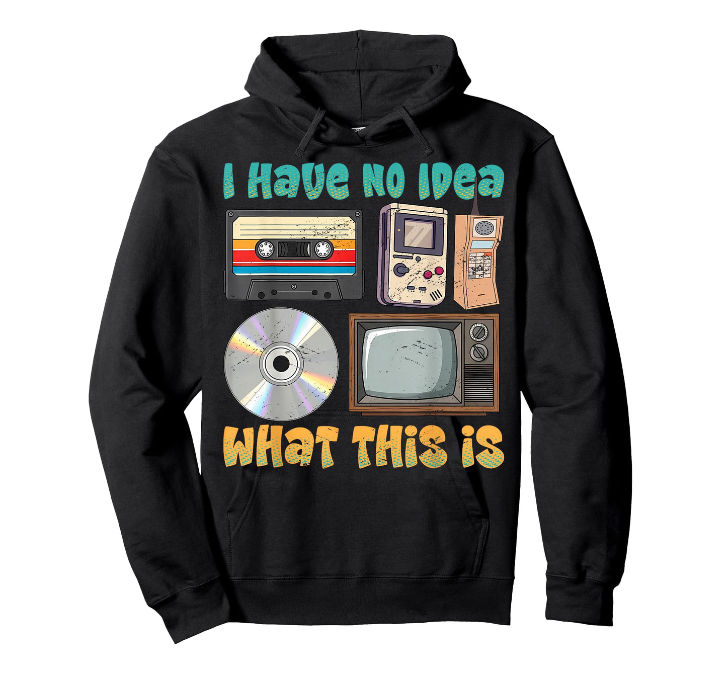 I Have No Idea What This is Kids 70s 80s 90s Outfit Theme T-Shirt