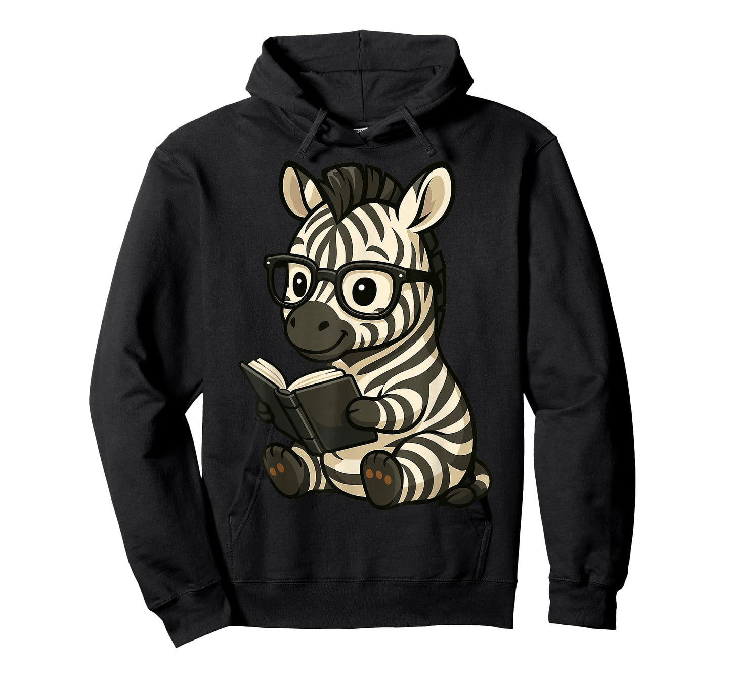 Zebra Reading Book Lover T-Shirt