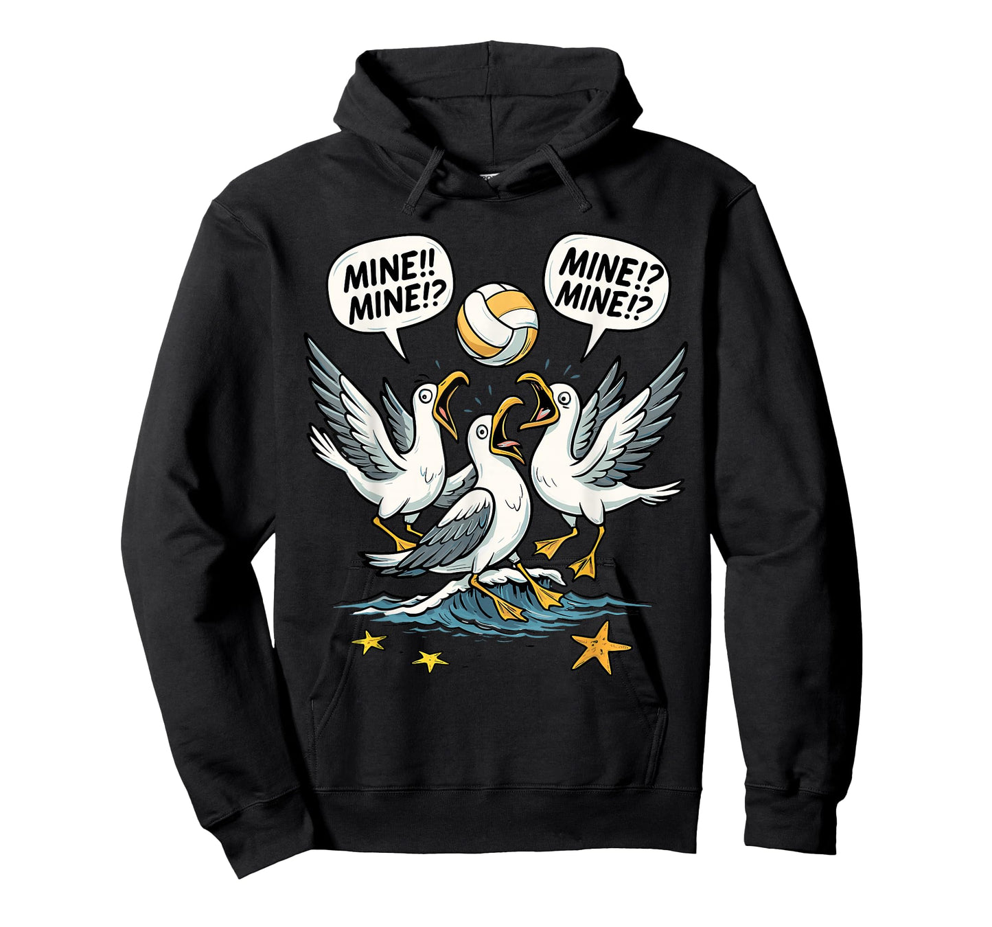 Volleyball Costume for Girls Women, Volleyball Seagull Mine T-Shirt