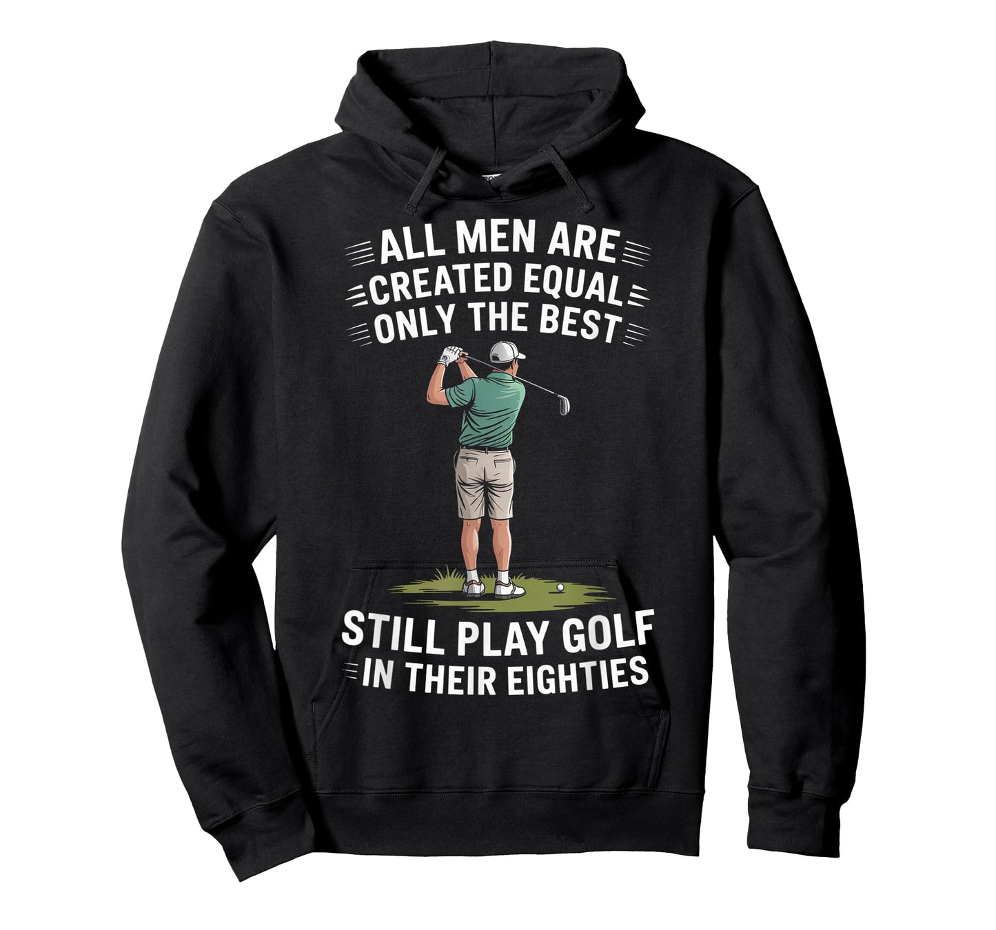 Best Men Play Golf Eighties Golfer Golfing T-Shirt
