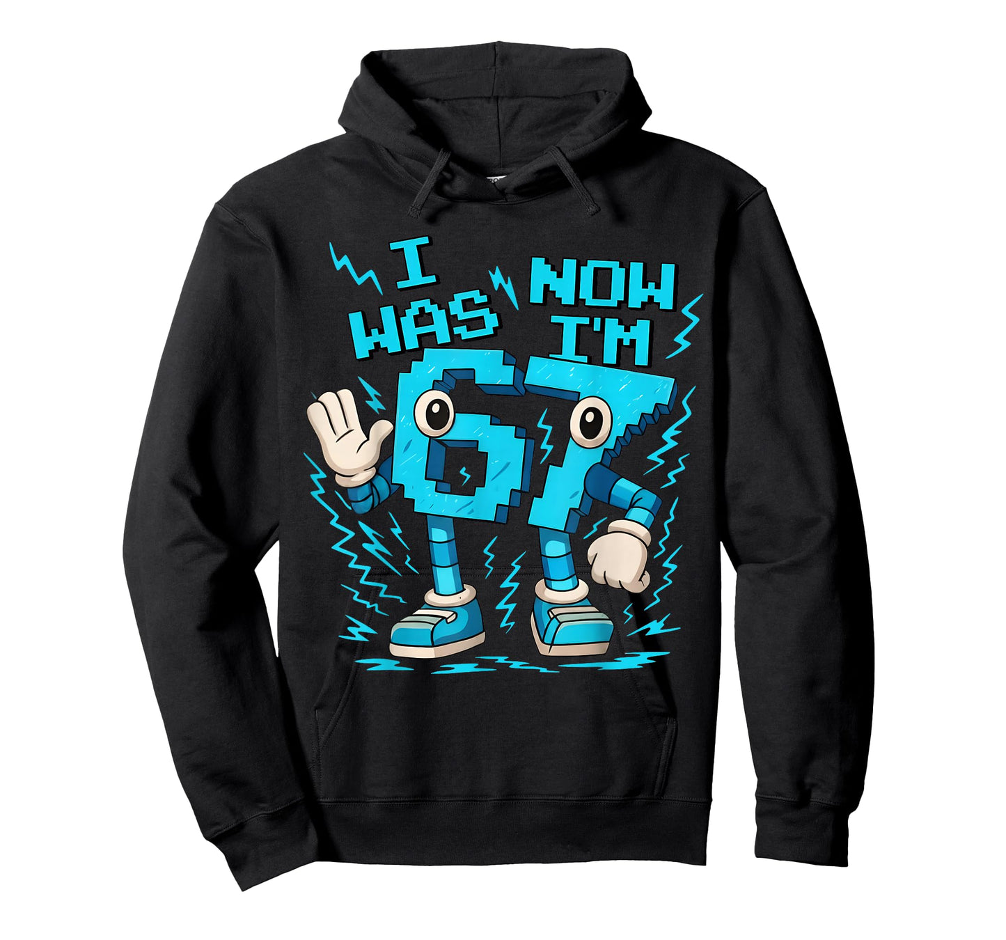 I was 6 Now I'm 7 Six Seven 7 Years Old Birthday Brainrot T-Shirt
