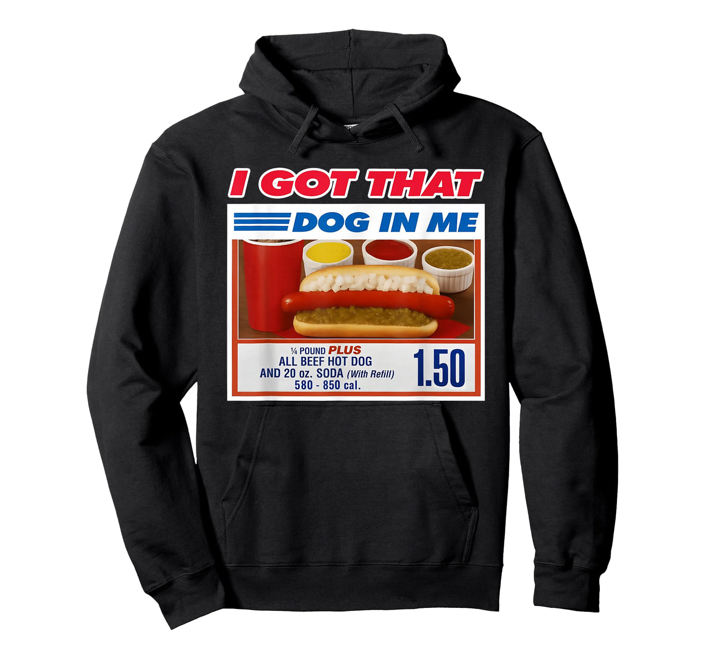 I Got That Dog in Me Funny Hotdog Christmas Ugly Style T-Shirt