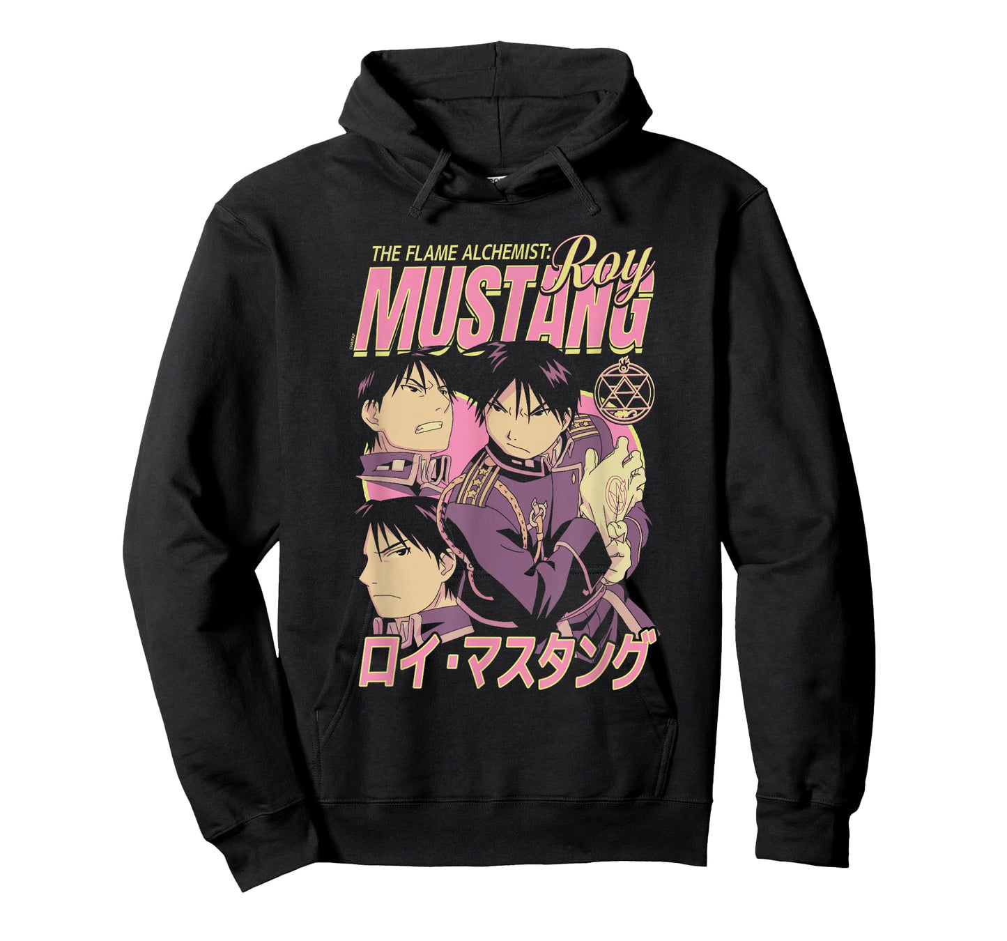 FMAB The Flame Alchemist Roy Mustang Collage Anime T-Shirt