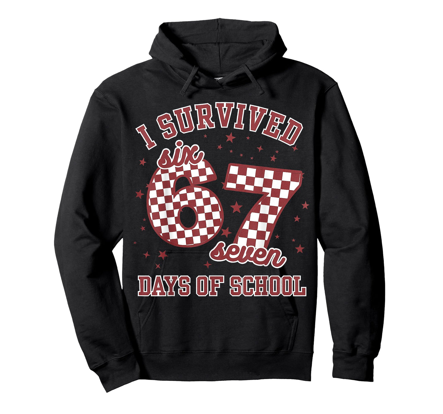 I Survived 67 Days of School Funny 67 Teachers Students Meme T-Shirt