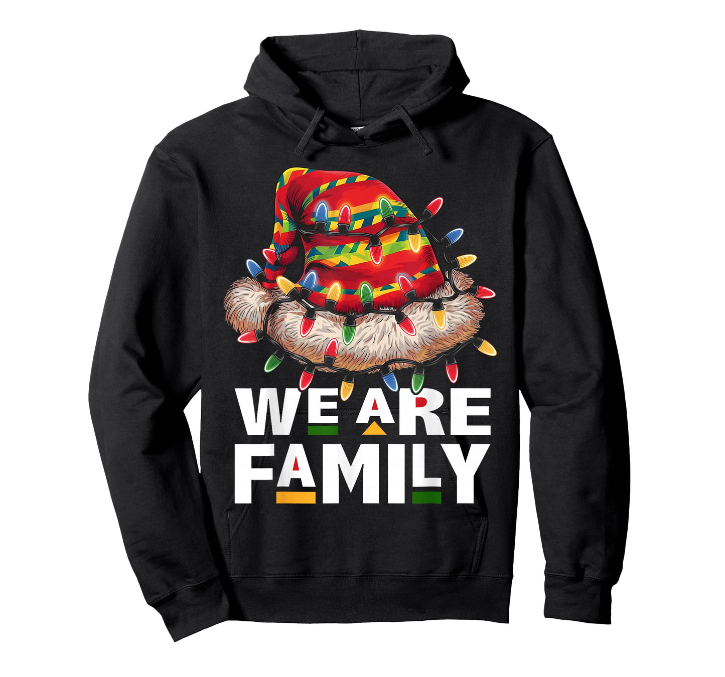 We are Family African Dope Black Christmas Matching Family T-Shirt