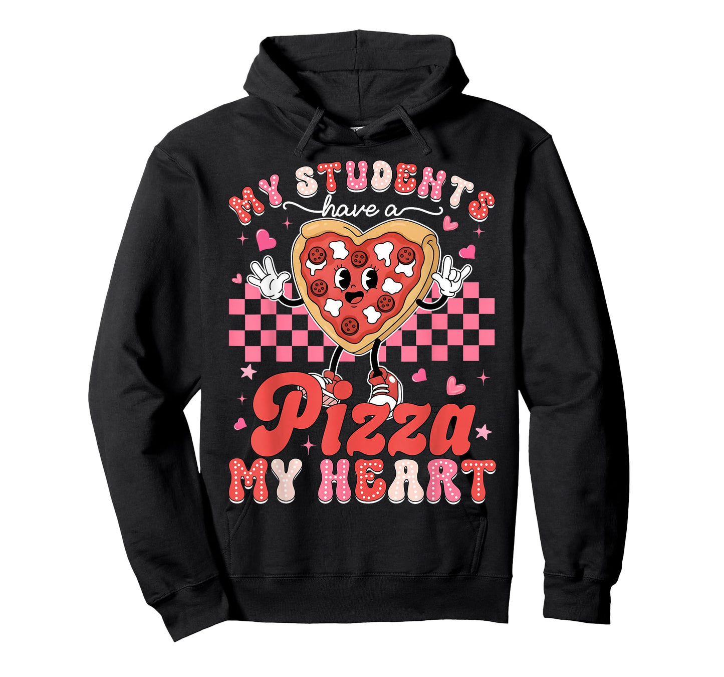 Valentine My Students Have A Pizza Teacher My Heart Women T-Shirt
