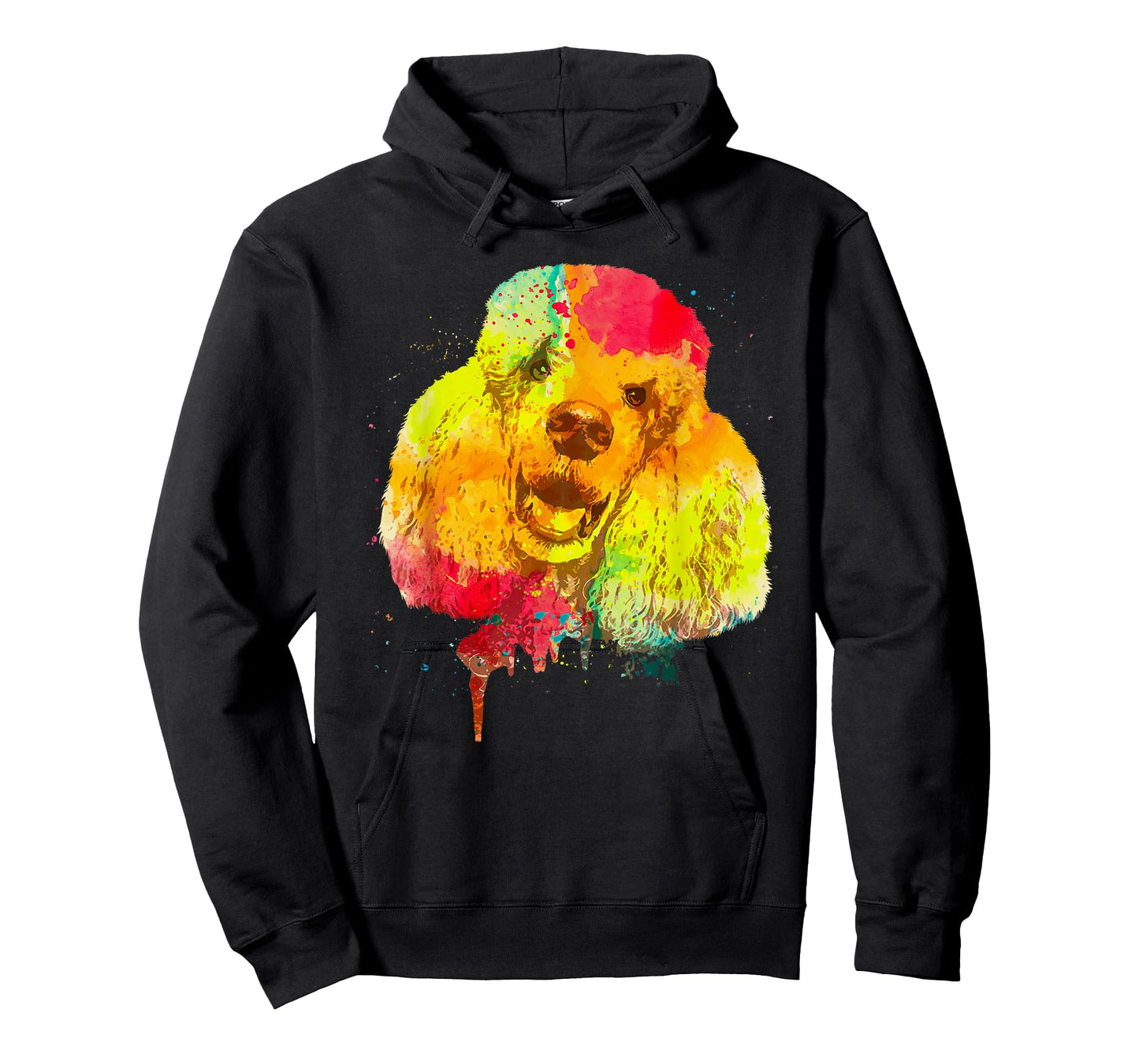 Cool Poodle Themed Art for Men Women Standard Poodle Lover T-Shirt