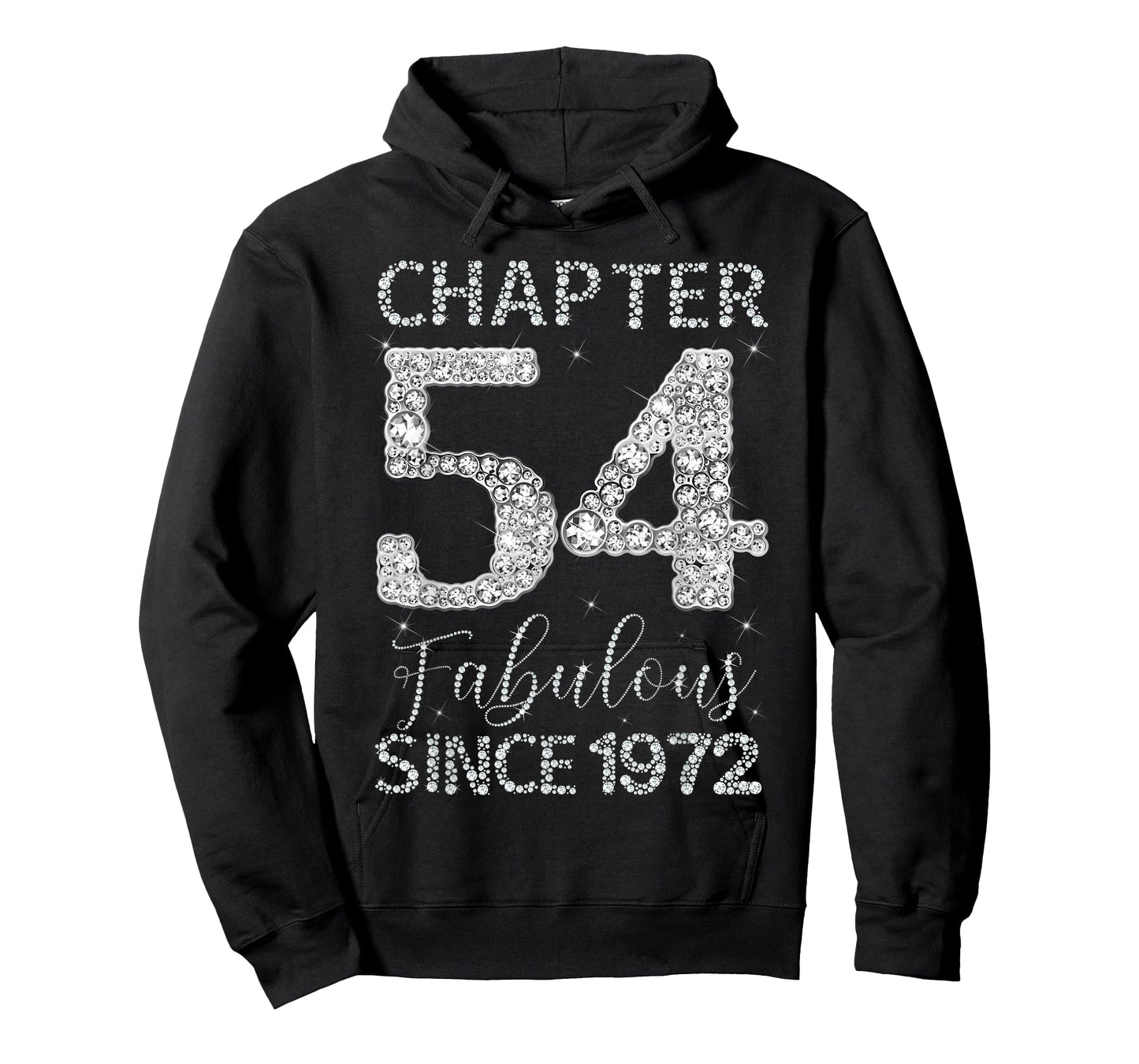 Chapter 54 Fabulous Since 1972 Happy 54th Birthday Girl Lady T-Shirt